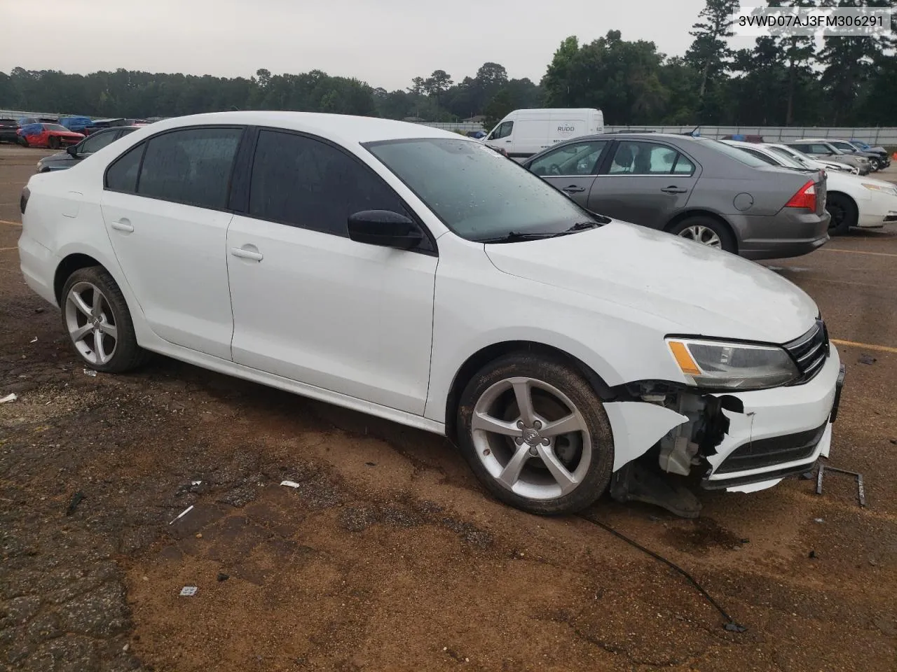 3VWD07AJ3FM306291 2015 Volkswagen Jetta Se