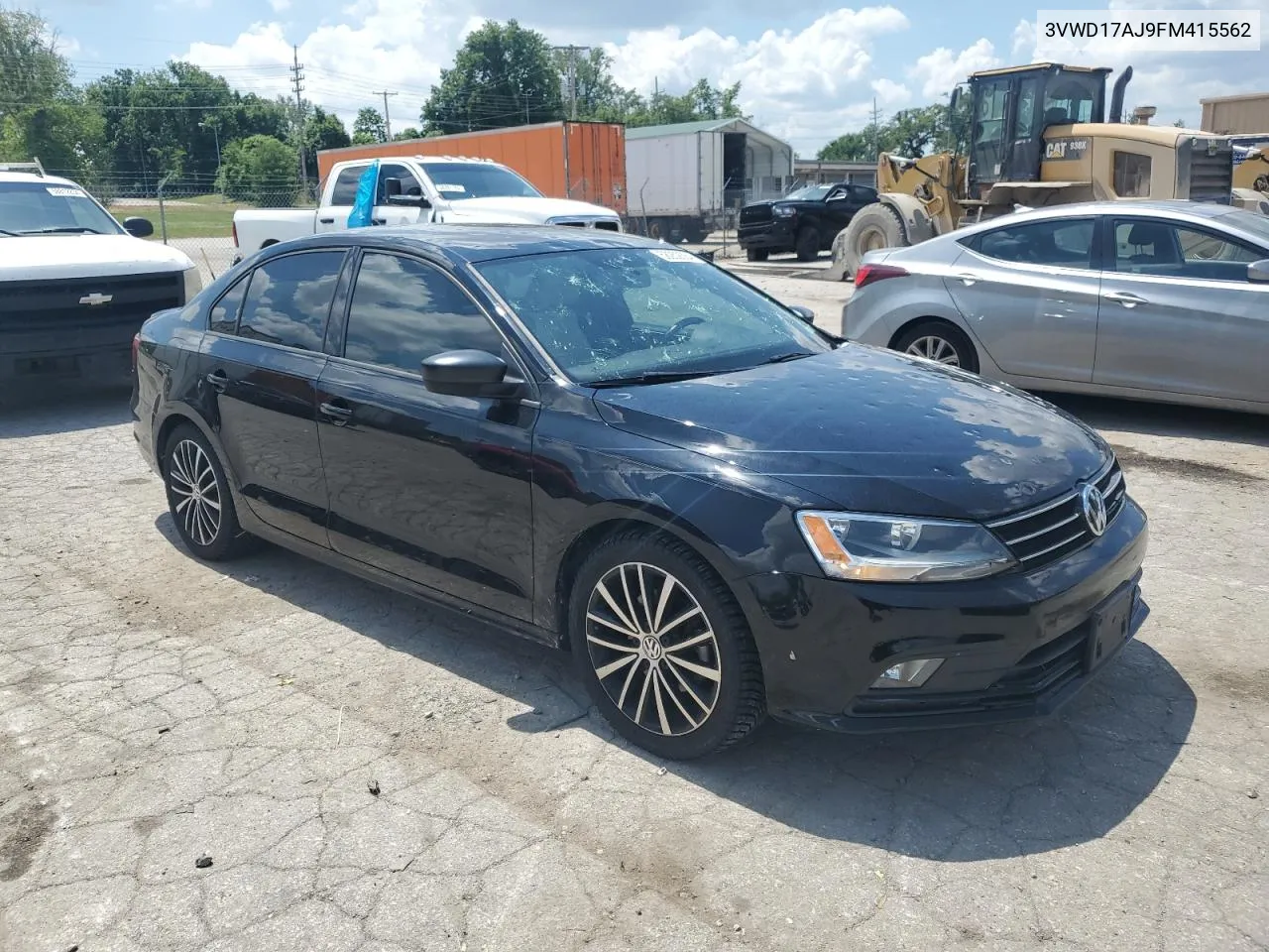 2015 Volkswagen Jetta Se VIN: 3VWD17AJ9FM415562 Lot: 58252664