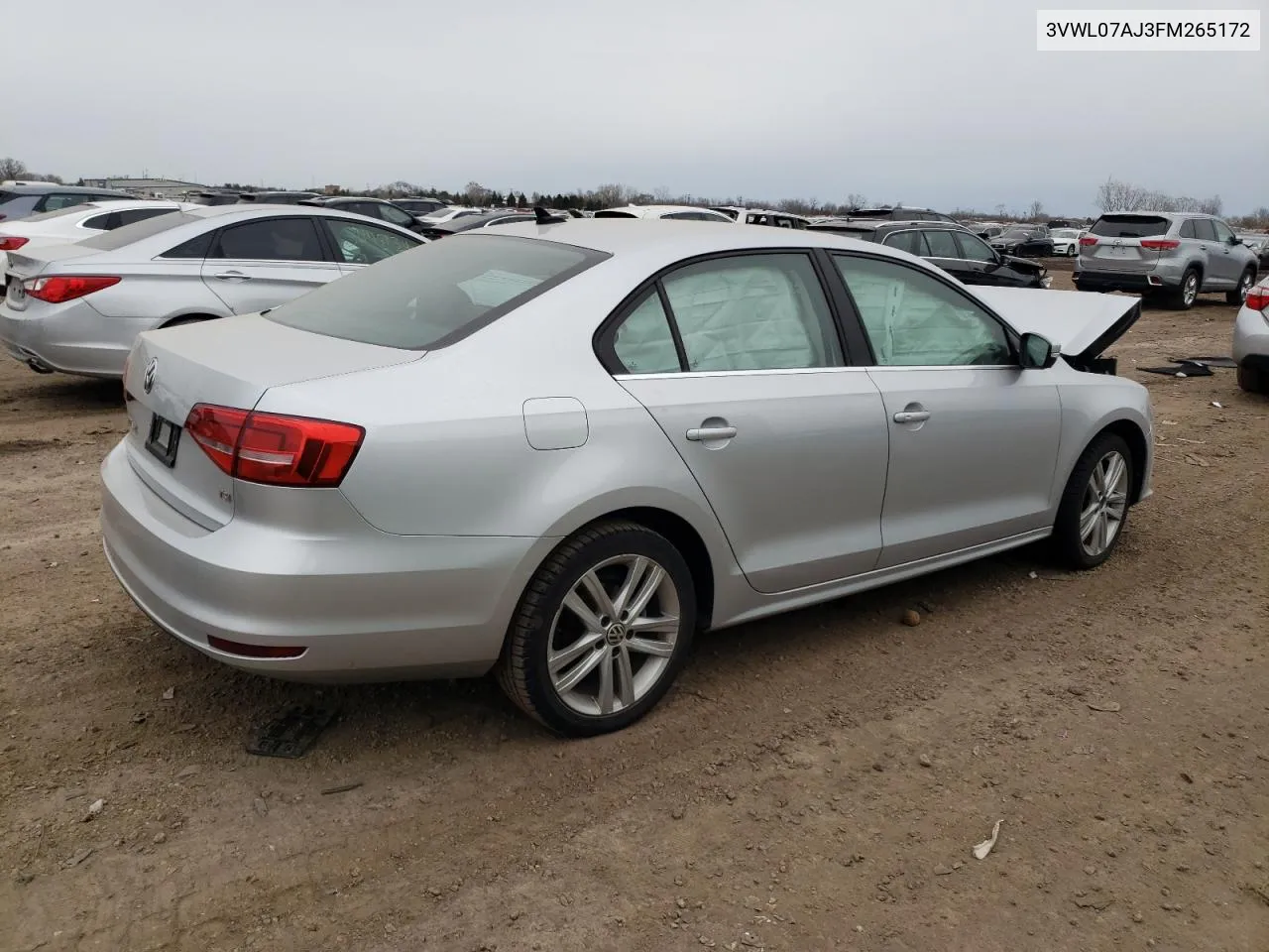 3VWL07AJ3FM265172 2015 Volkswagen Jetta Sel