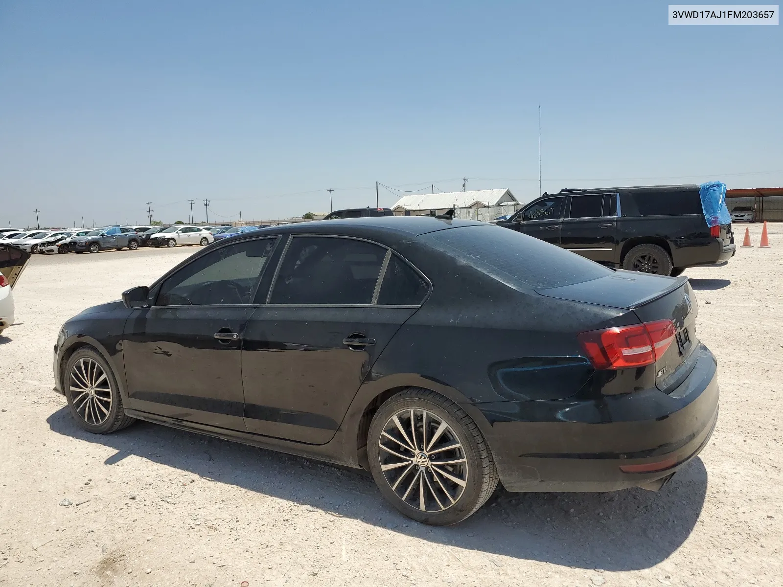 3VWD17AJ1FM203657 2015 Volkswagen Jetta Se