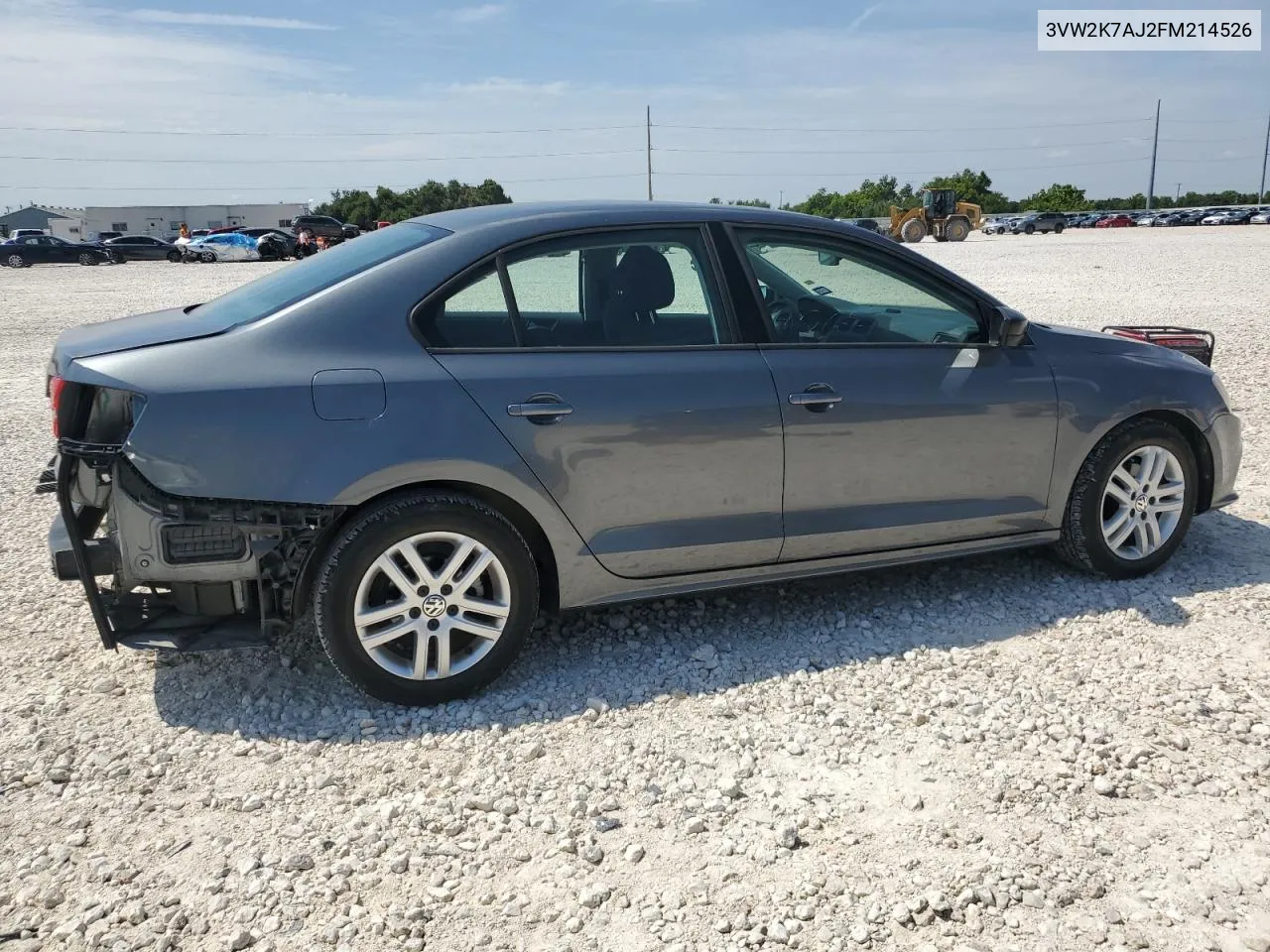 3VW2K7AJ2FM214526 2015 Volkswagen Jetta Base