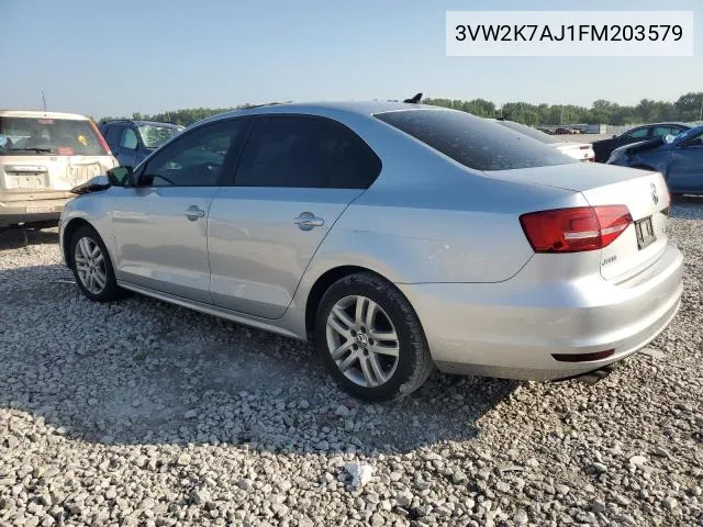 3VW2K7AJ1FM203579 2015 Volkswagen Jetta Base