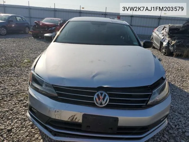 3VW2K7AJ1FM203579 2015 Volkswagen Jetta Base