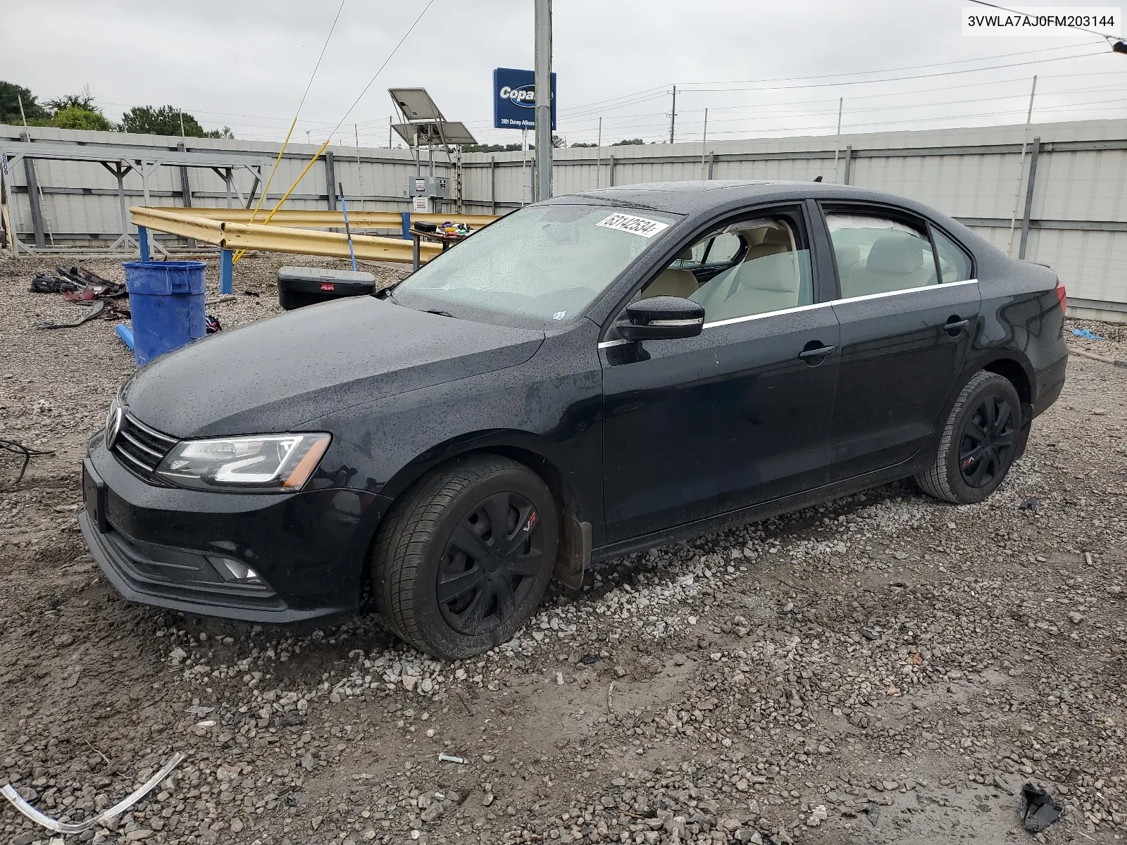 2015 Volkswagen Jetta Tdi VIN: 3VWLA7AJ0FM203144 Lot: 63142534