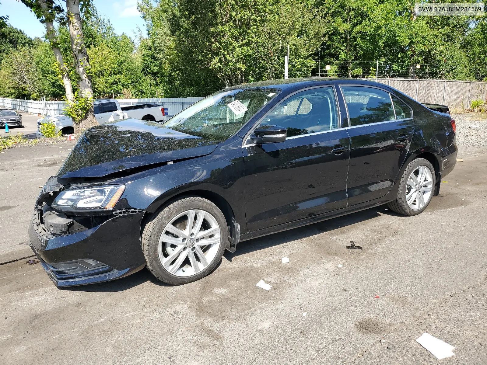 3VWL17AJ8FM284569 2015 Volkswagen Jetta Sel