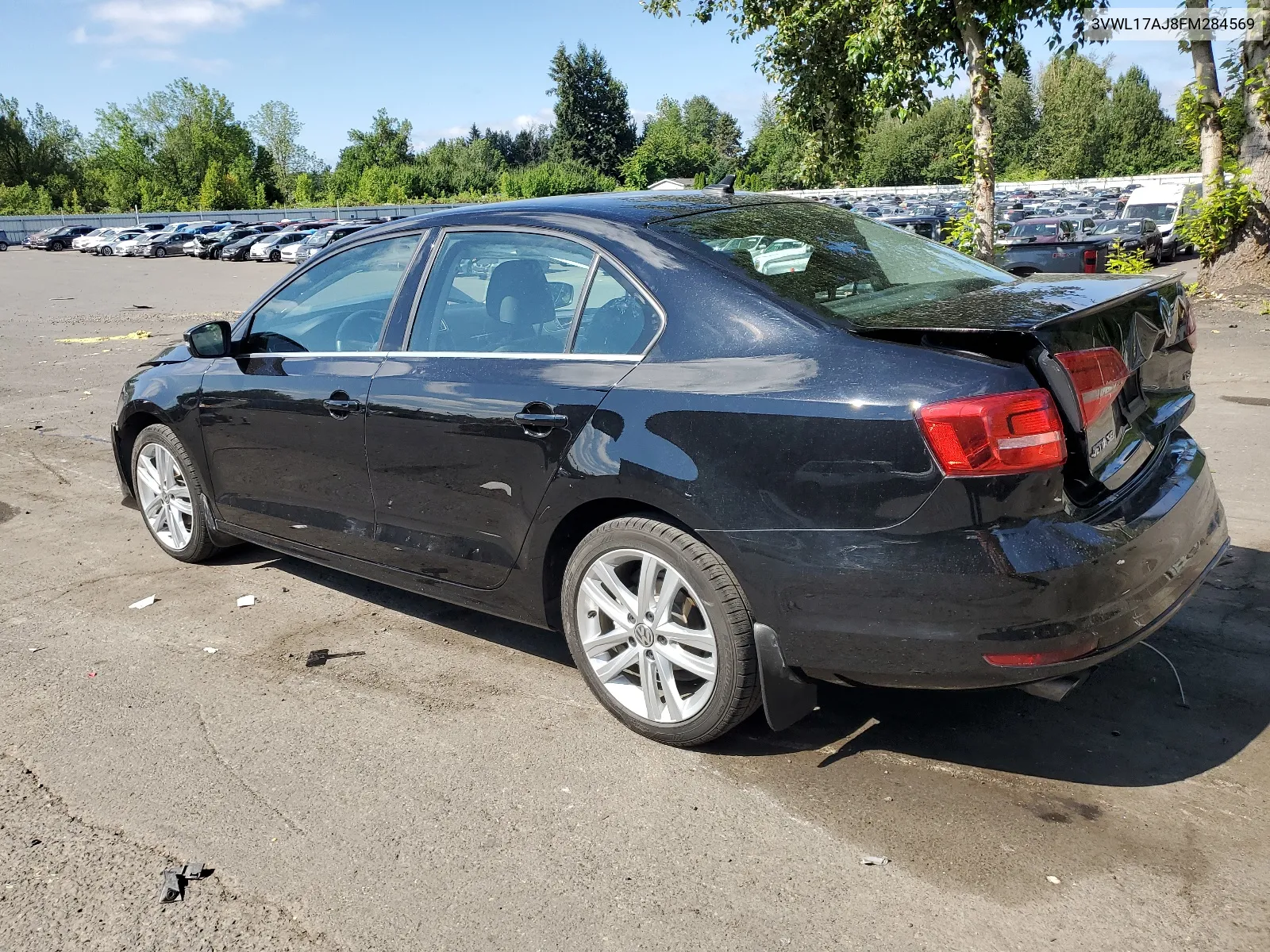 3VWL17AJ8FM284569 2015 Volkswagen Jetta Sel