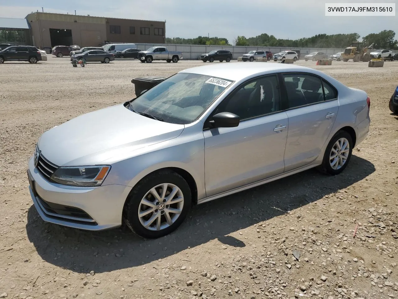 2015 Volkswagen Jetta Se VIN: 3VWD17AJ9FM315610 Lot: 65236204