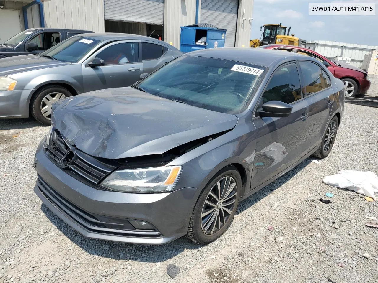 2015 Volkswagen Jetta Se VIN: 3VWD17AJ1FM417015 Lot: 65239814