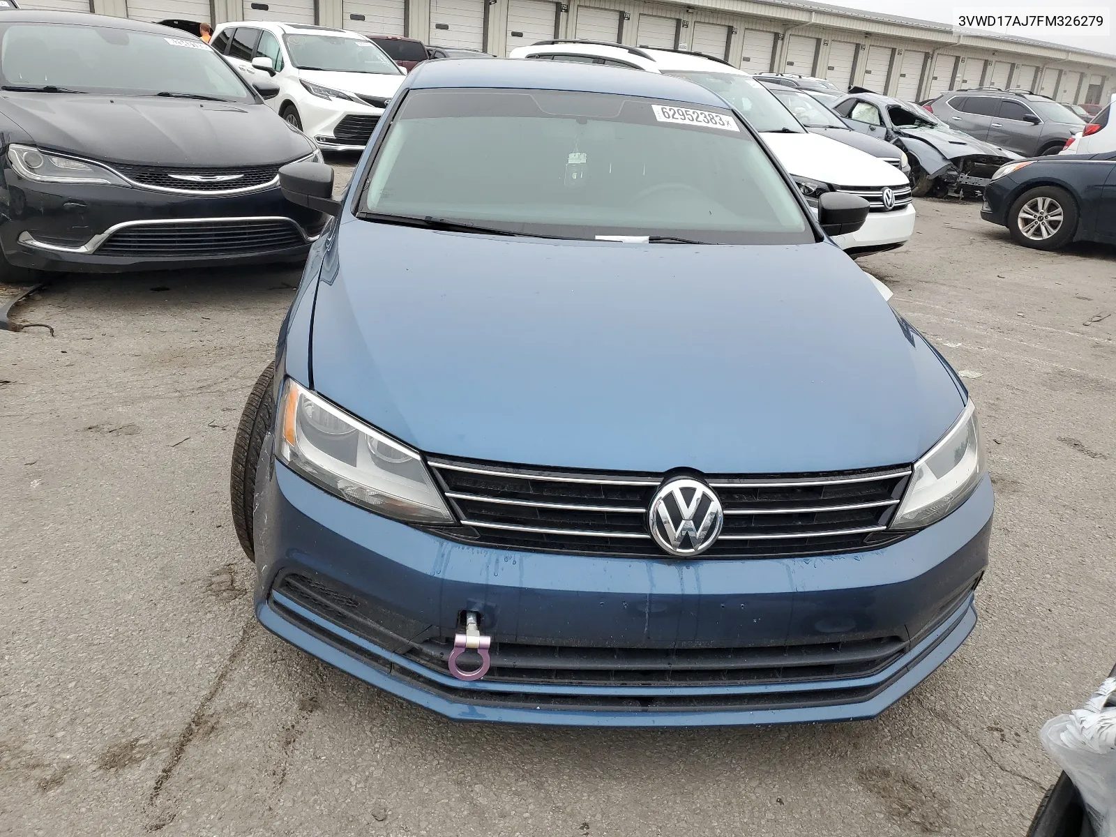 2015 Volkswagen Jetta Se VIN: 3VWD17AJ7FM326279 Lot: 65241324