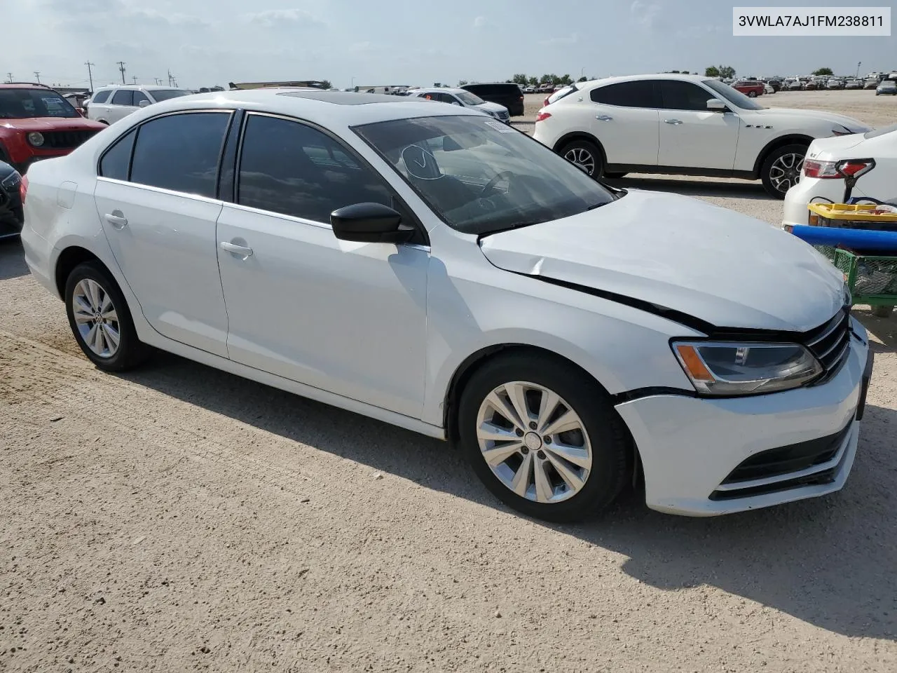 2015 Volkswagen Jetta Tdi VIN: 3VWLA7AJ1FM238811 Lot: 66390914