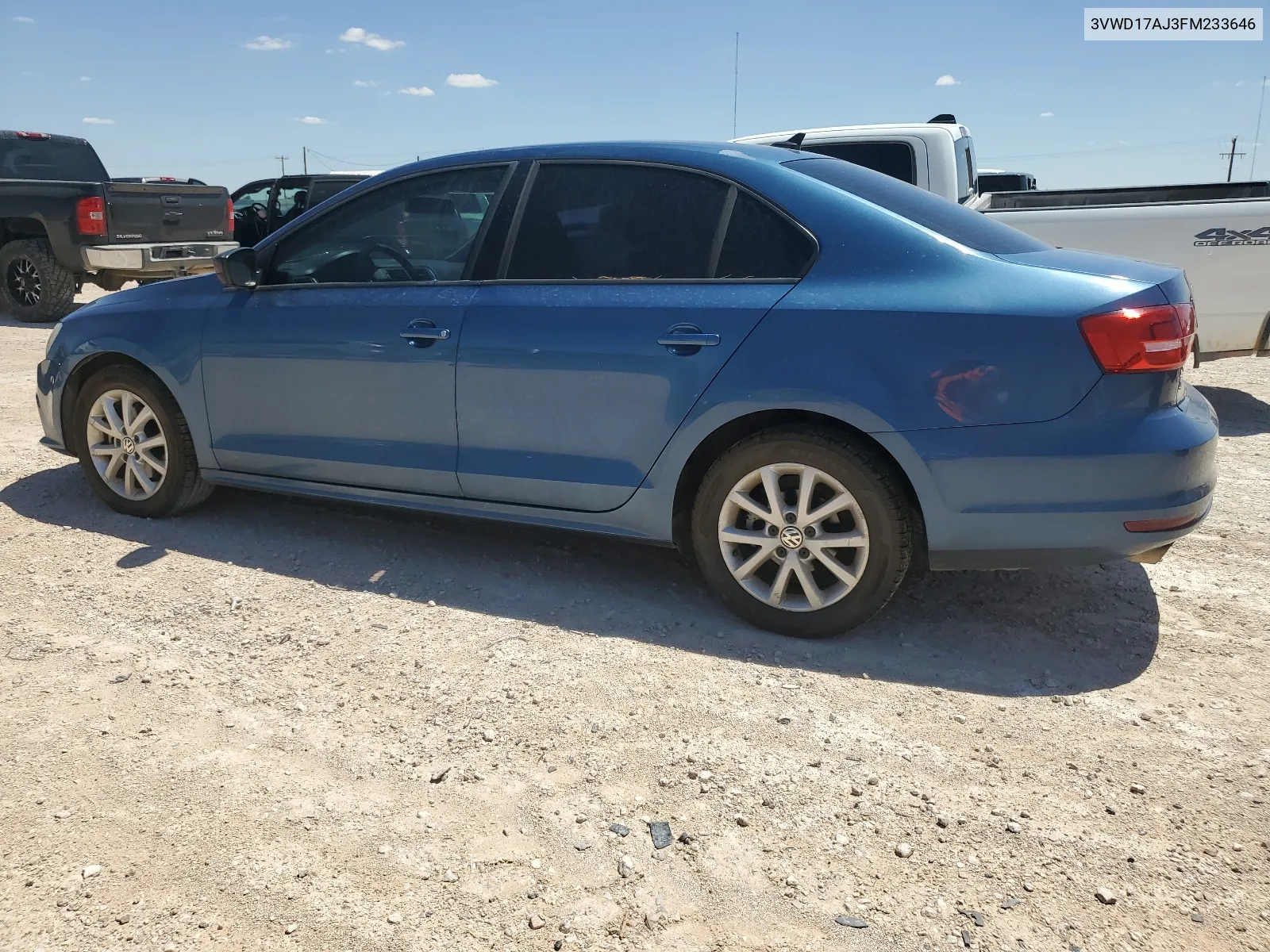 3VWD17AJ3FM233646 2015 Volkswagen Jetta Se