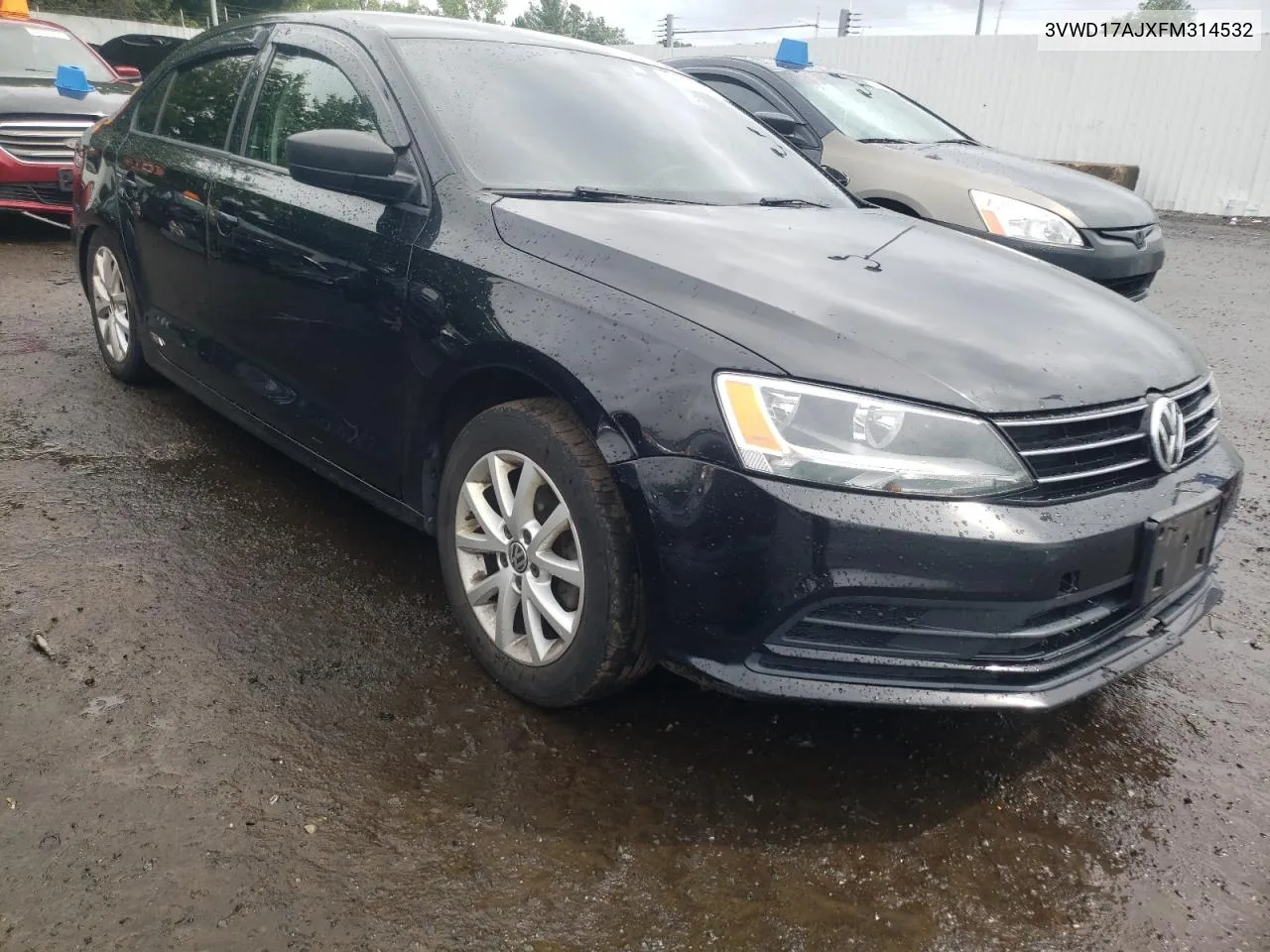 2015 Volkswagen Jetta Se VIN: 3VWD17AJXFM314532 Lot: 66757704