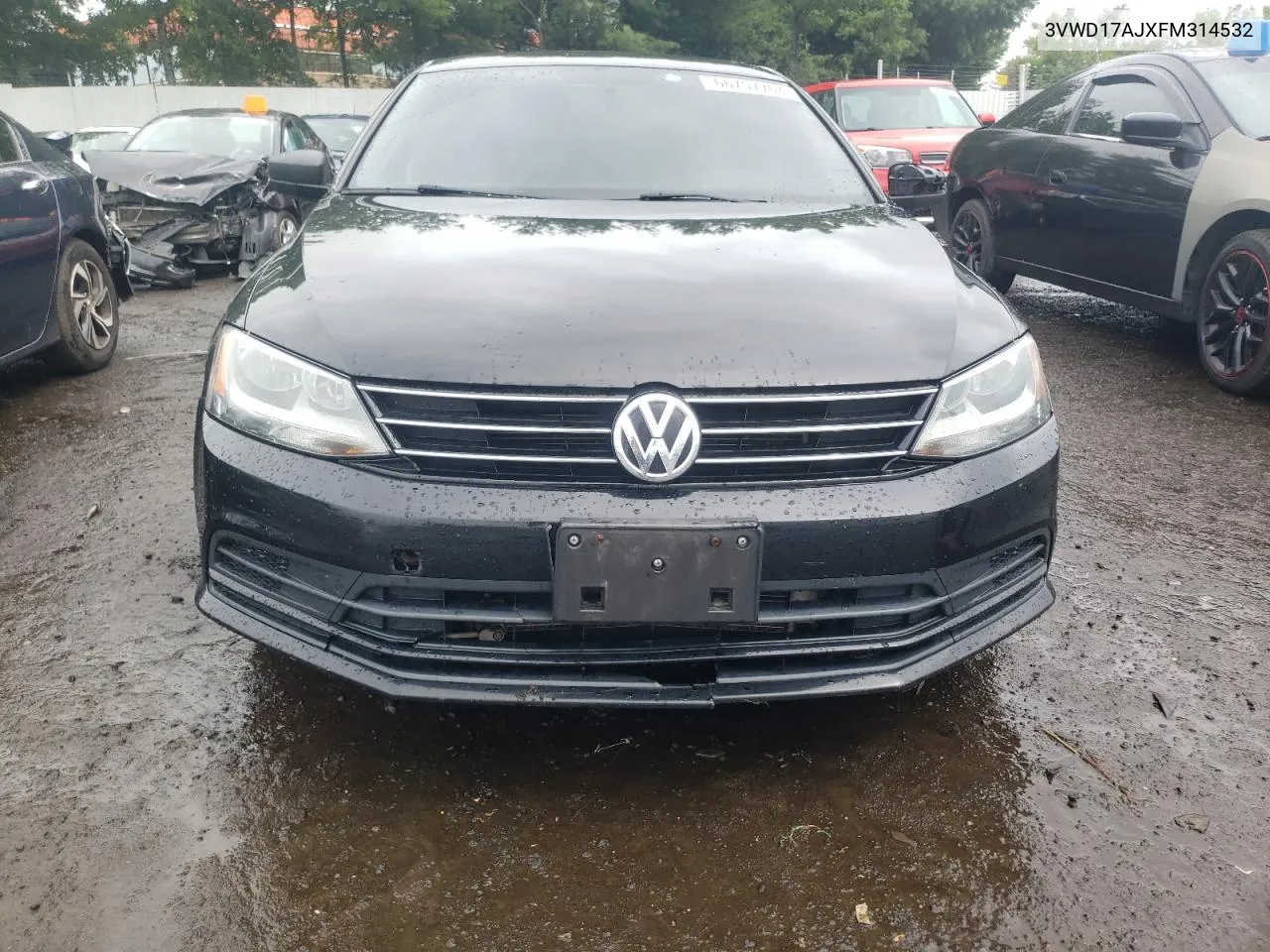 2015 Volkswagen Jetta Se VIN: 3VWD17AJXFM314532 Lot: 66757704