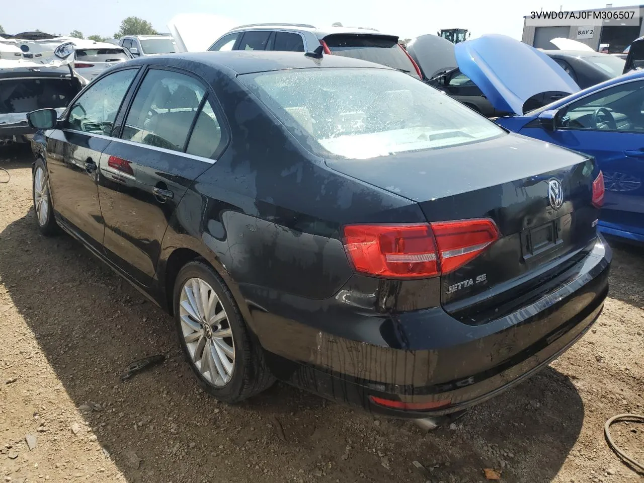 3VWD07AJ0FM306507 2015 Volkswagen Jetta Se