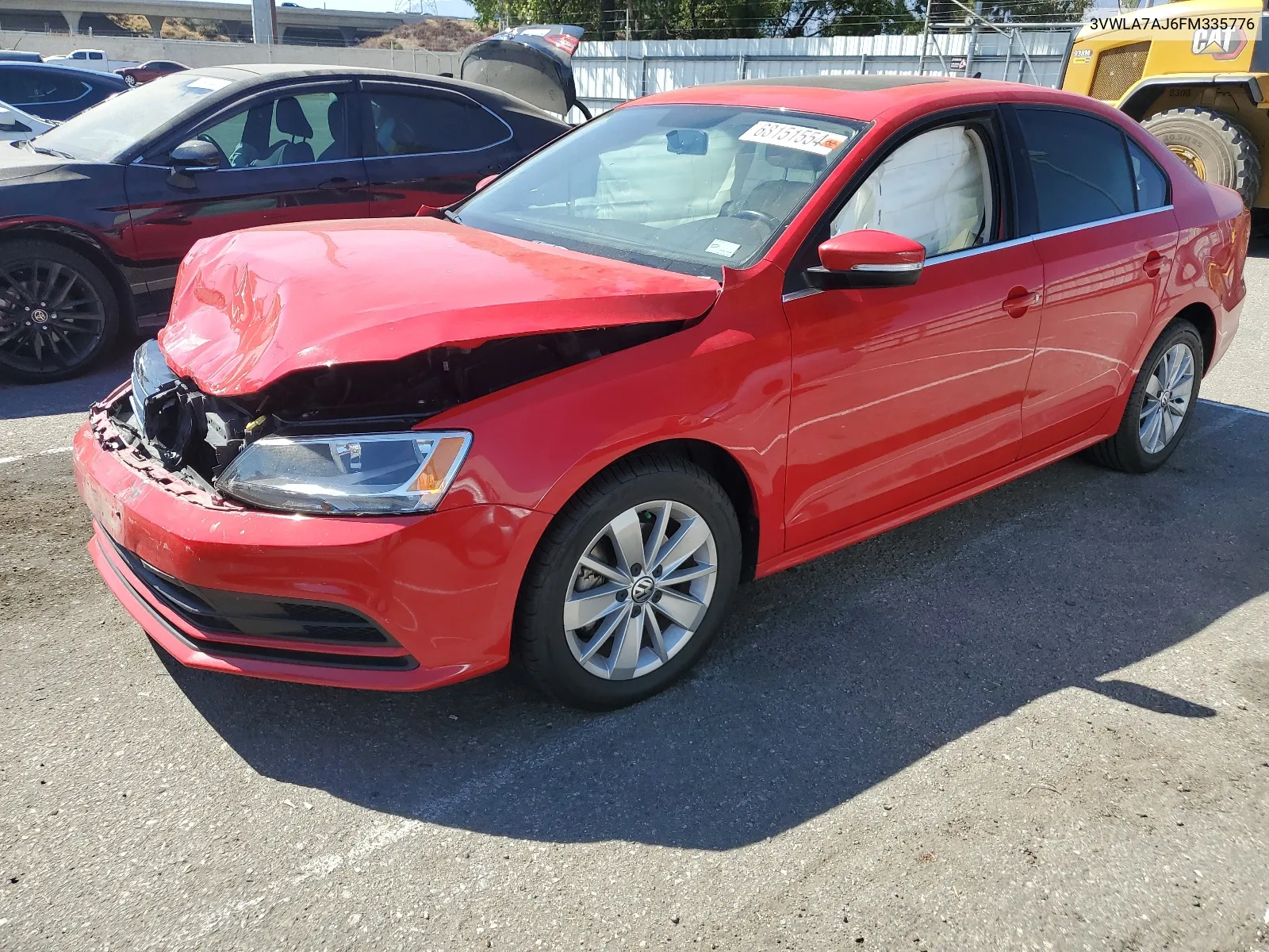 2015 Volkswagen Jetta Tdi VIN: 3VWLA7AJ6FM335776 Lot: 68151554