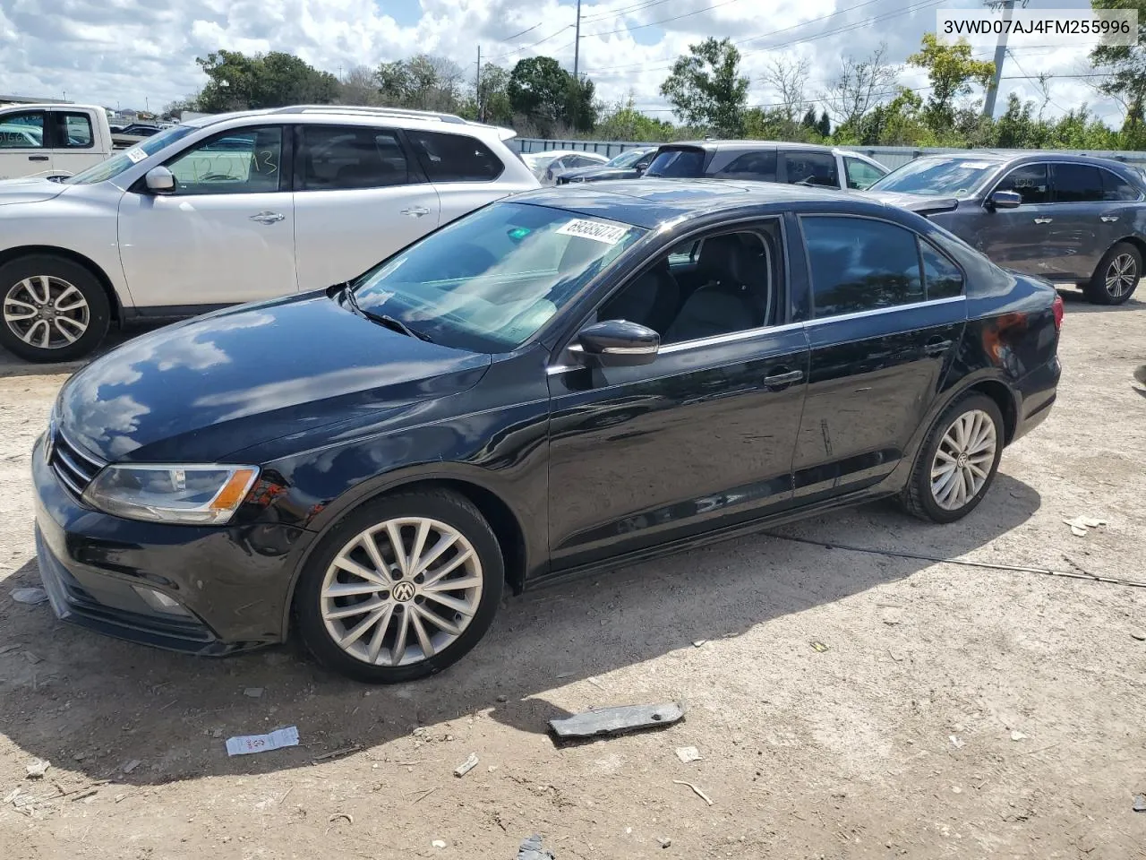 2015 Volkswagen Jetta Se VIN: 3VWD07AJ4FM255996 Lot: 69385074