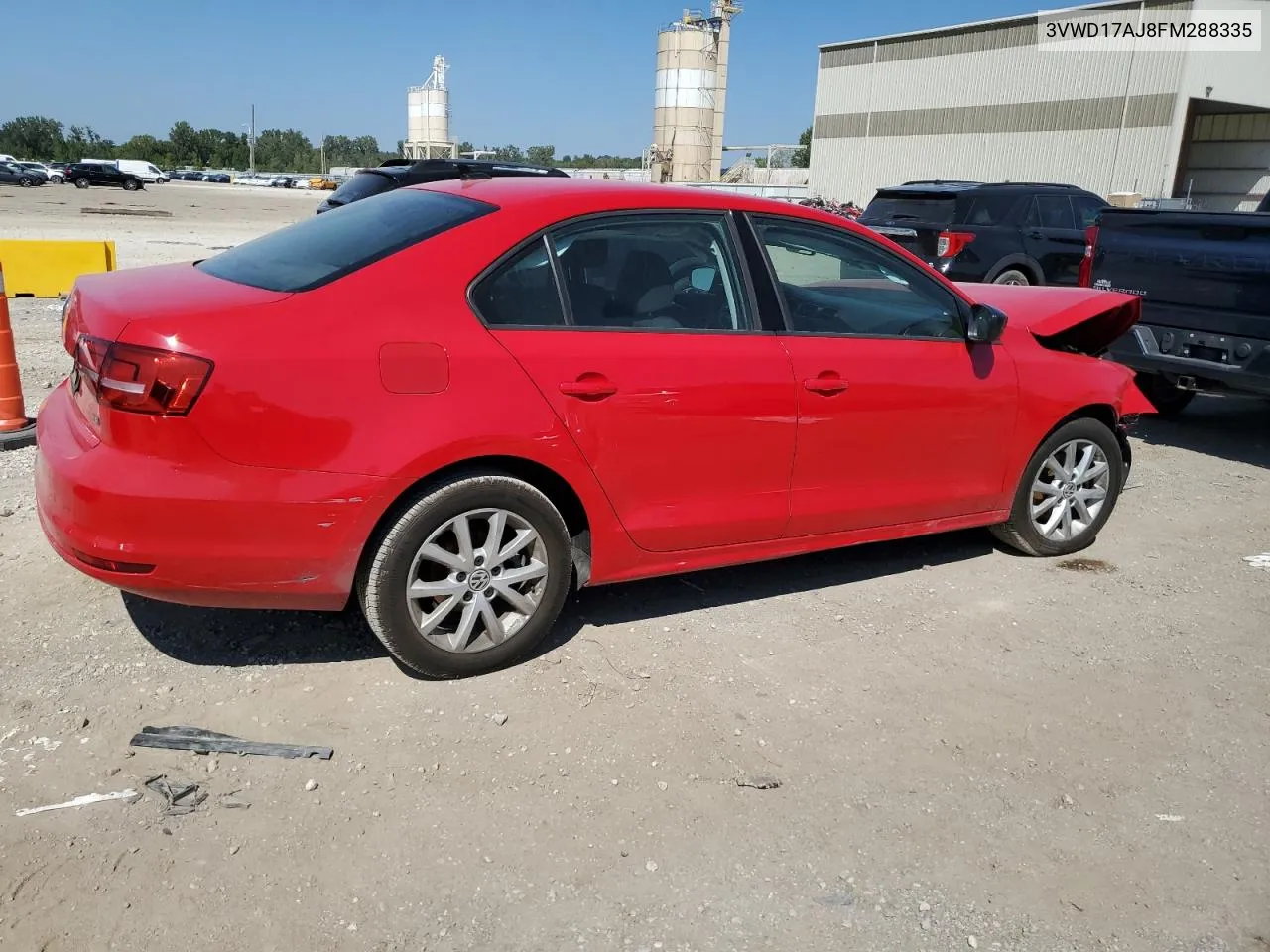 2015 Volkswagen Jetta Se VIN: 3VWD17AJ8FM288335 Lot: 70046674