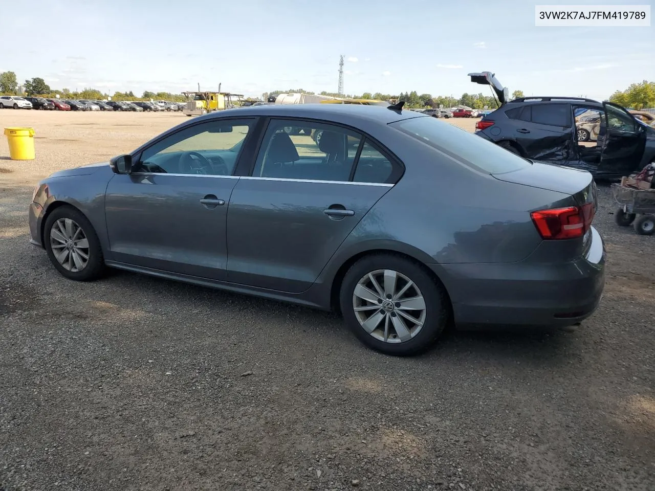 3VW2K7AJ7FM419789 2015 Volkswagen Jetta Base