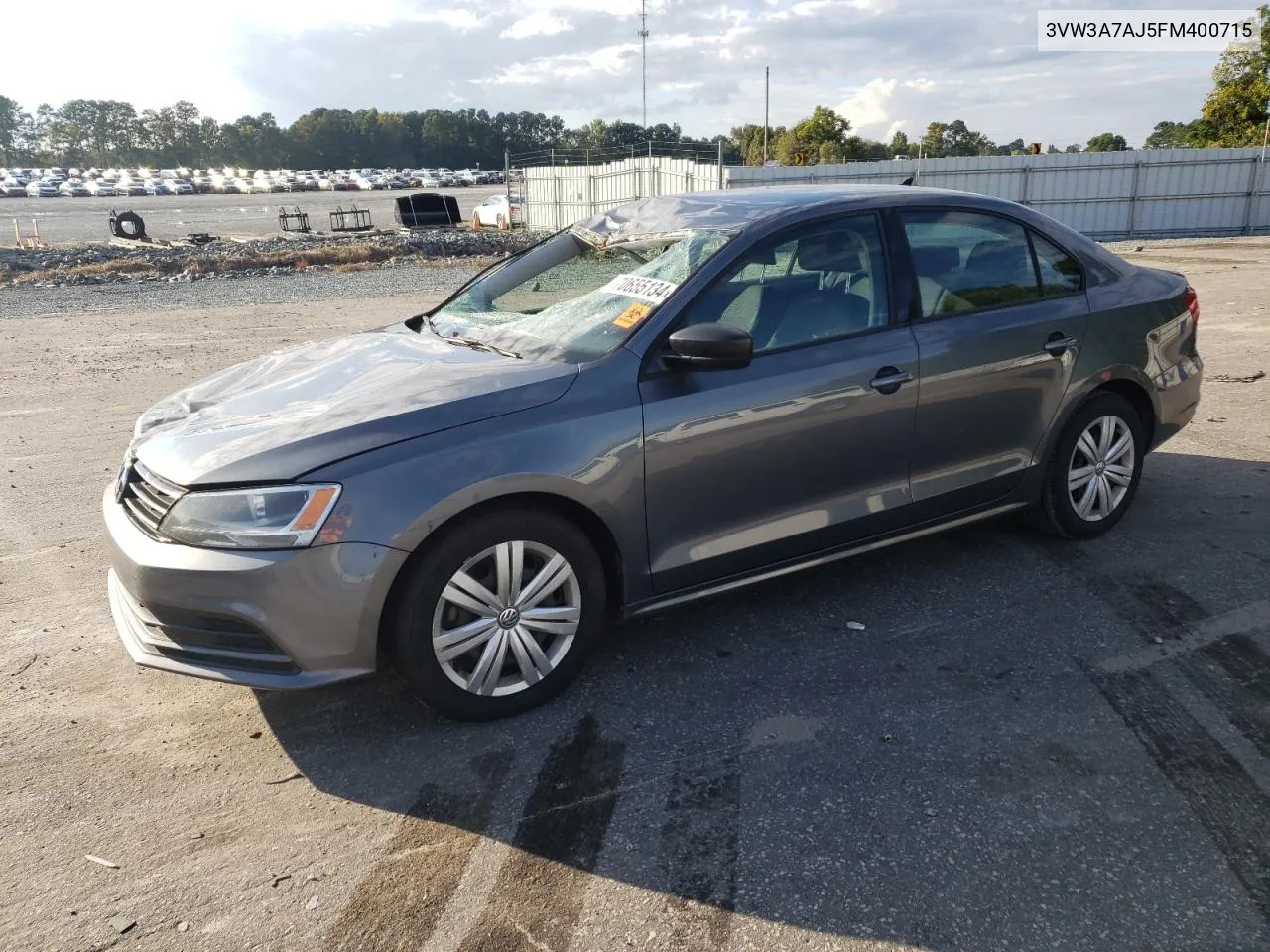 3VW3A7AJ5FM400715 2015 Volkswagen Jetta Tdi