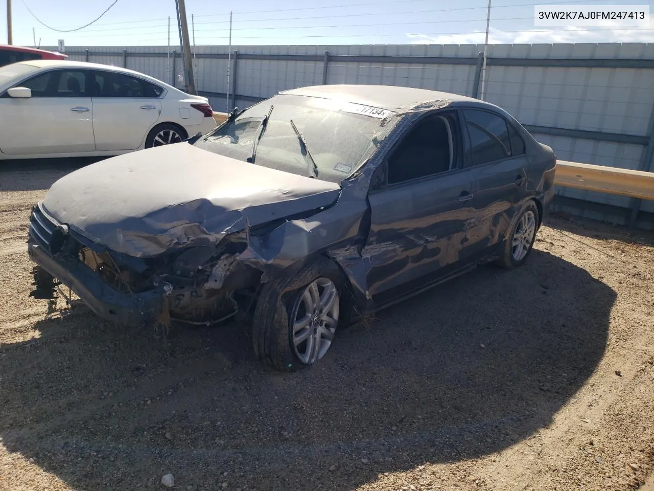 3VW2K7AJ0FM247413 2015 Volkswagen Jetta Base