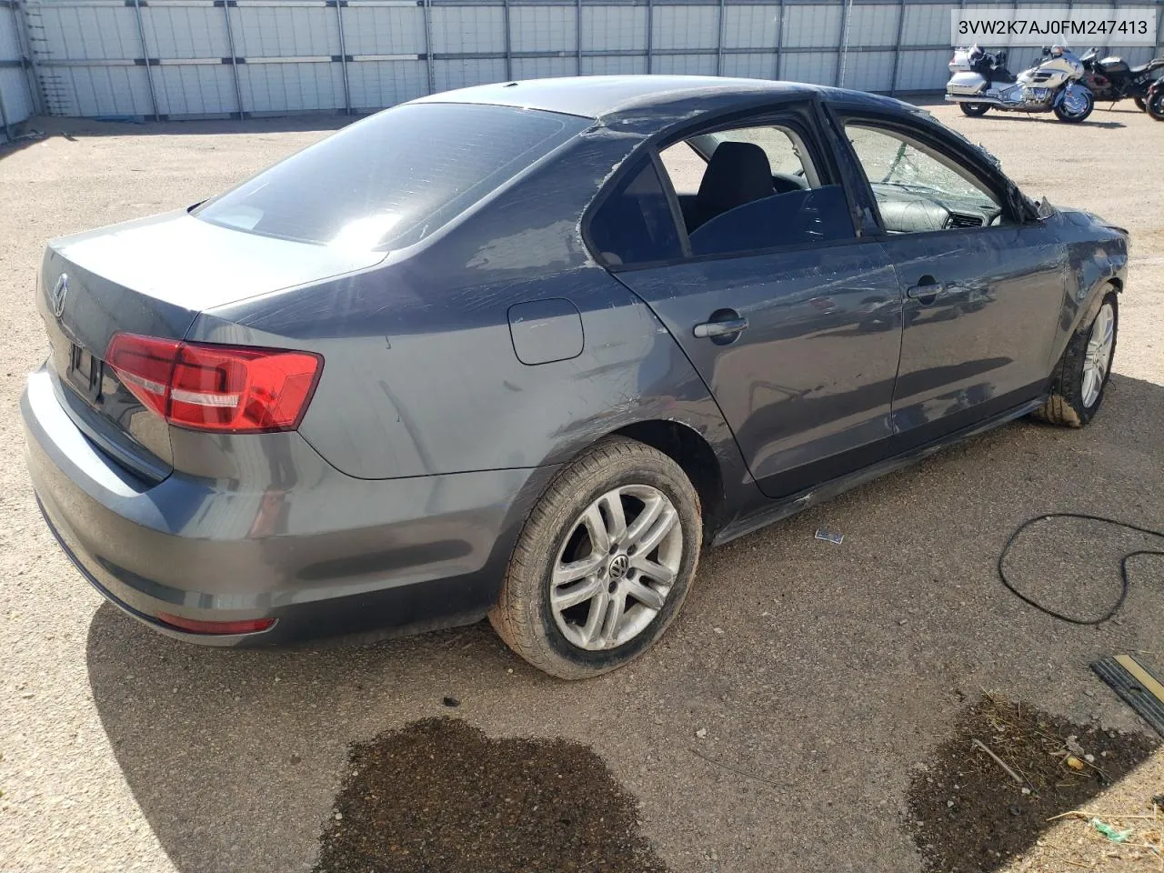 3VW2K7AJ0FM247413 2015 Volkswagen Jetta Base