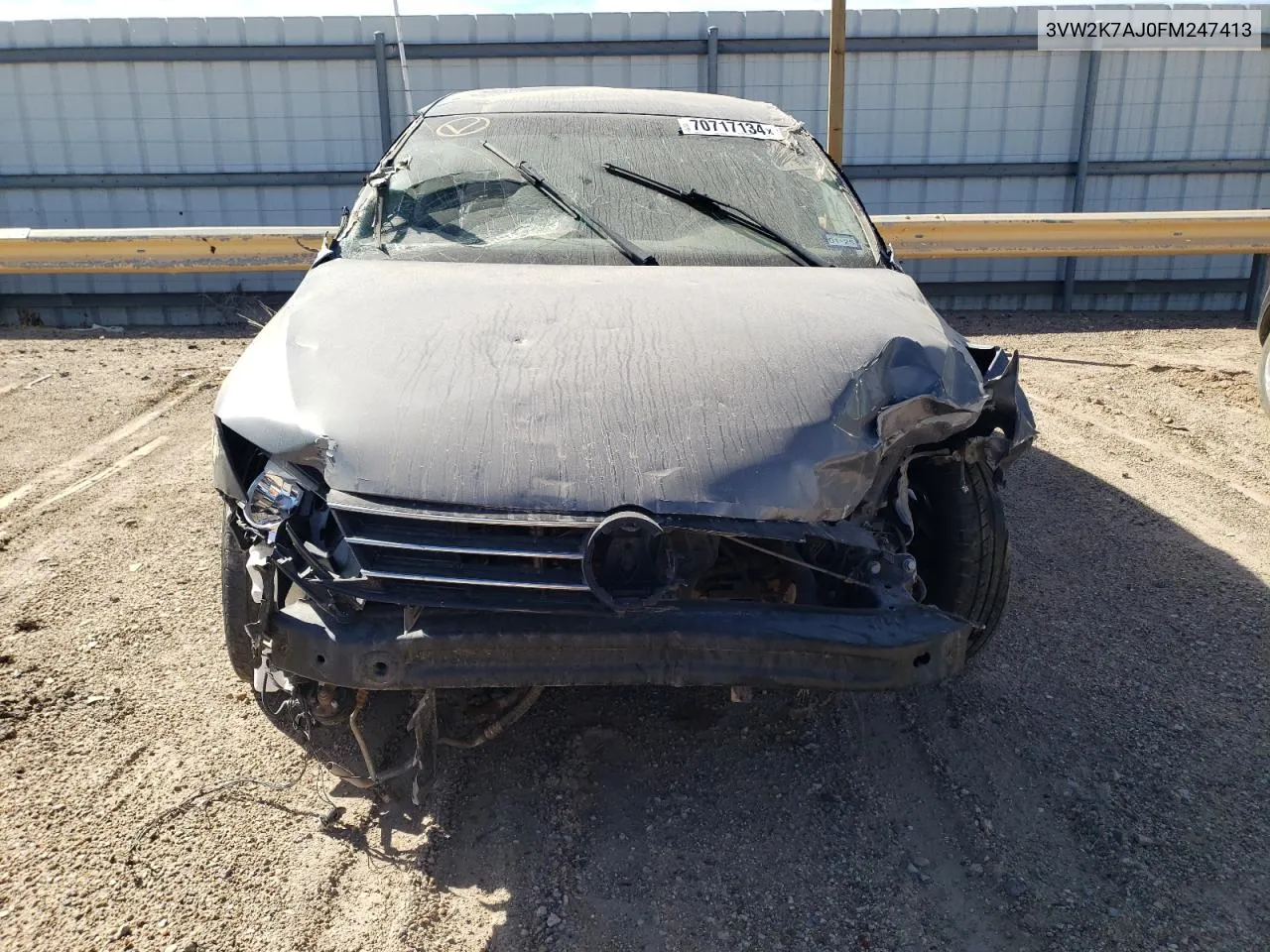 3VW2K7AJ0FM247413 2015 Volkswagen Jetta Base