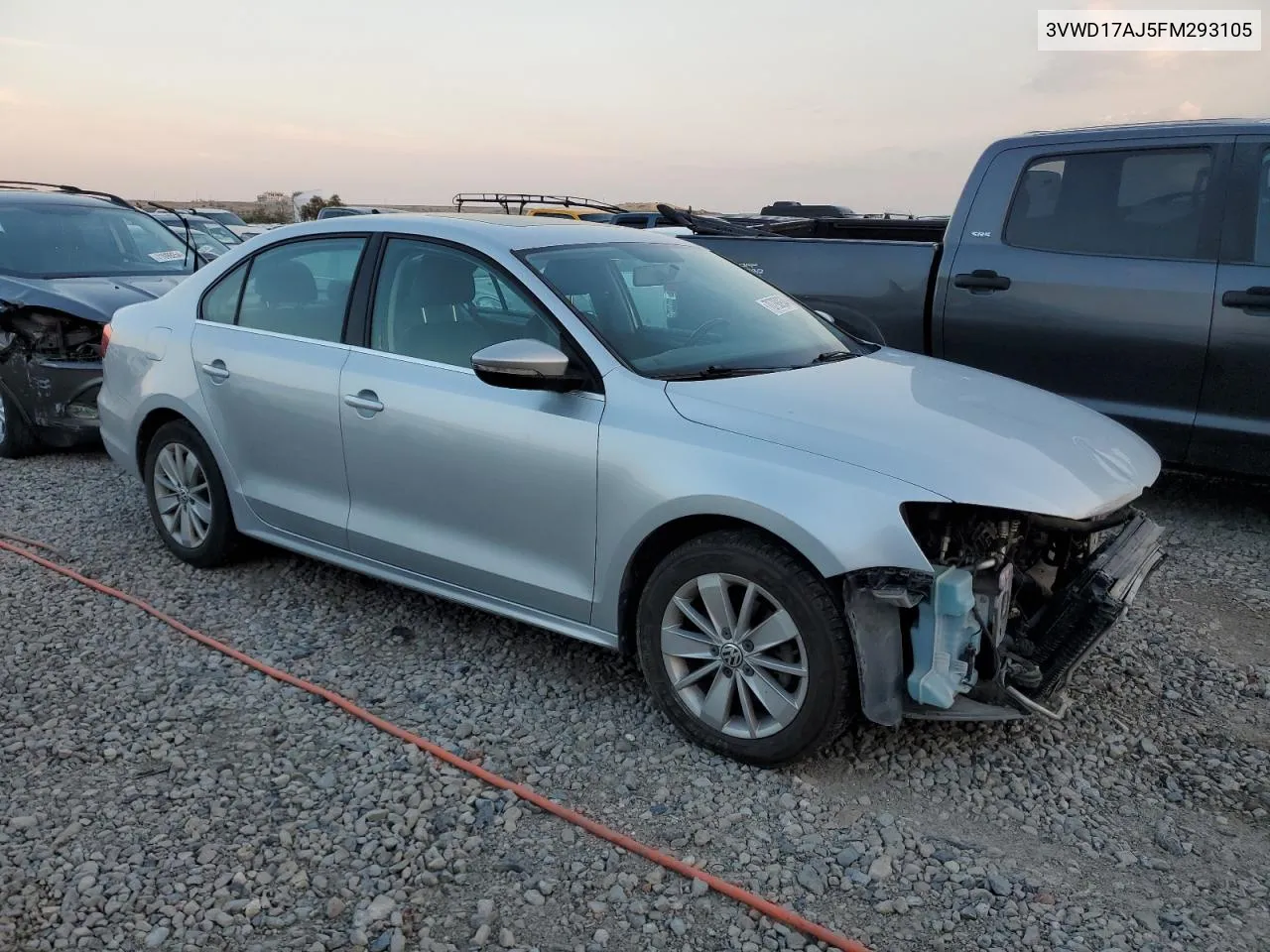 2015 Volkswagen Jetta Se VIN: 3VWD17AJ5FM293105 Lot: 70790934