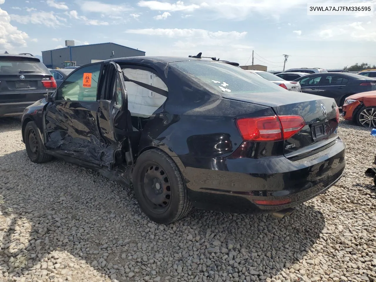 2015 Volkswagen Jetta Tdi VIN: 3VWLA7AJ7FM336595 Lot: 70974304