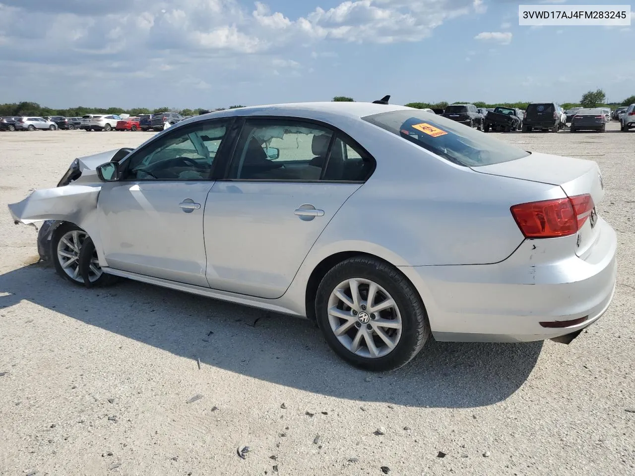 3VWD17AJ4FM283245 2015 Volkswagen Jetta Se