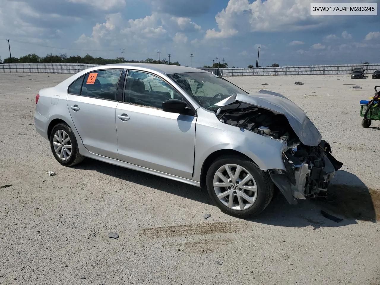 3VWD17AJ4FM283245 2015 Volkswagen Jetta Se