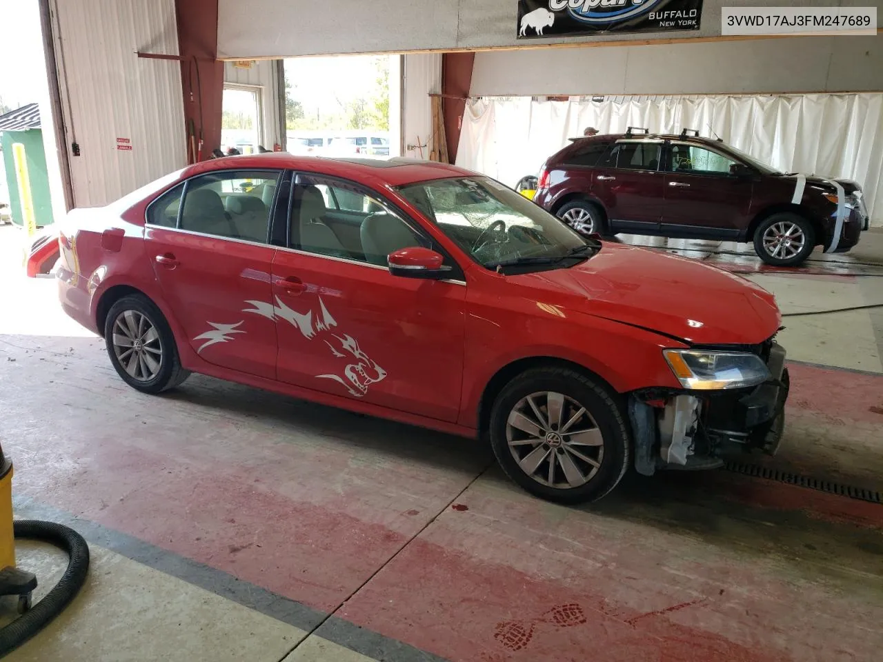 2015 Volkswagen Jetta Se VIN: 3VWD17AJ3FM247689 Lot: 71916814