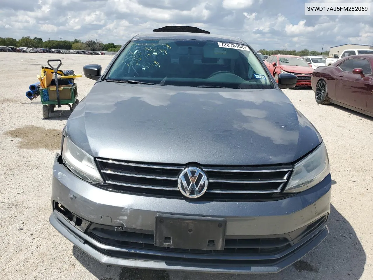 2015 Volkswagen Jetta Se VIN: 3VWD17AJ5FM282069 Lot: 72073404