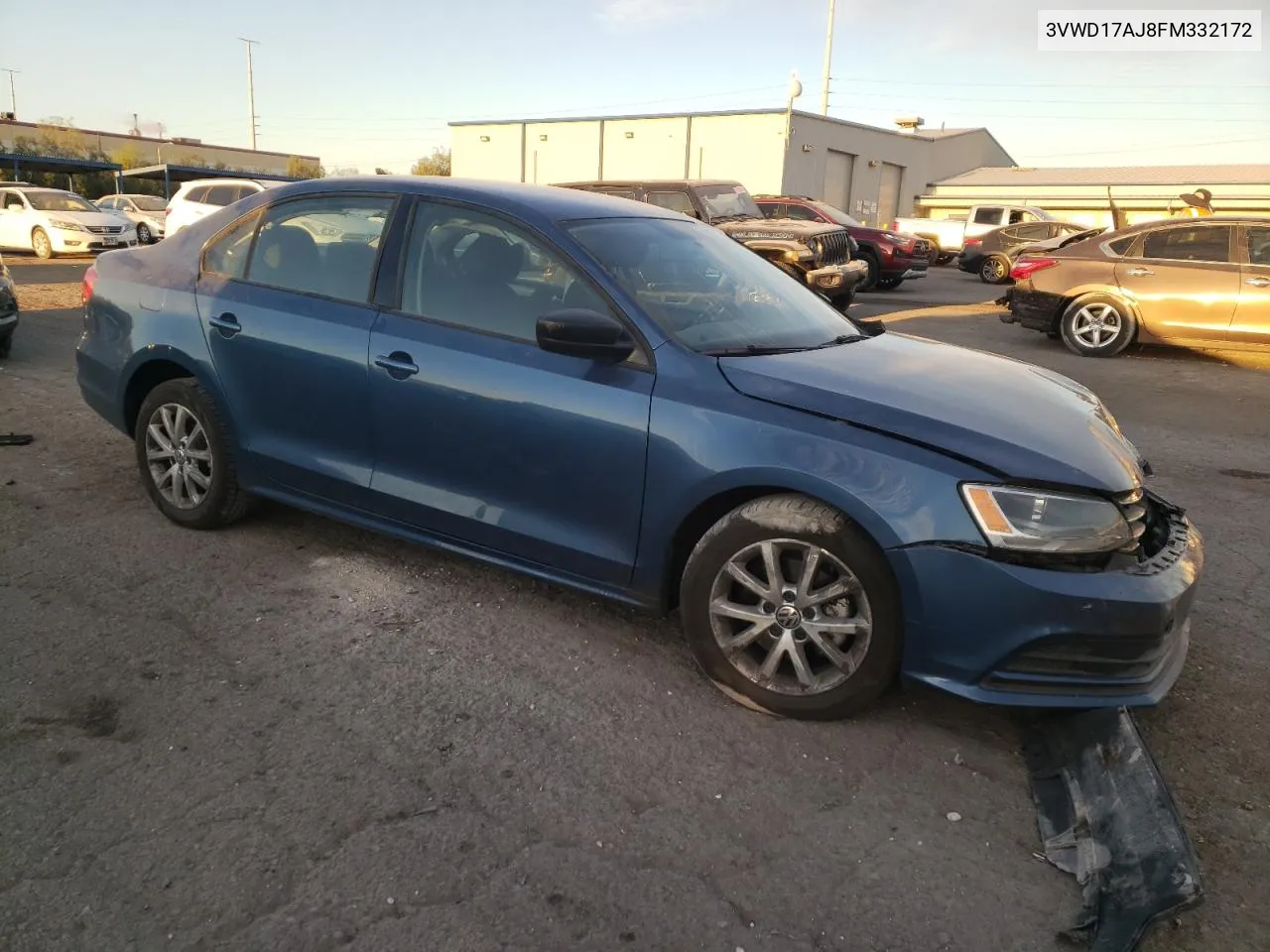 2015 Volkswagen Jetta Se VIN: 3VWD17AJ8FM332172 Lot: 72166504