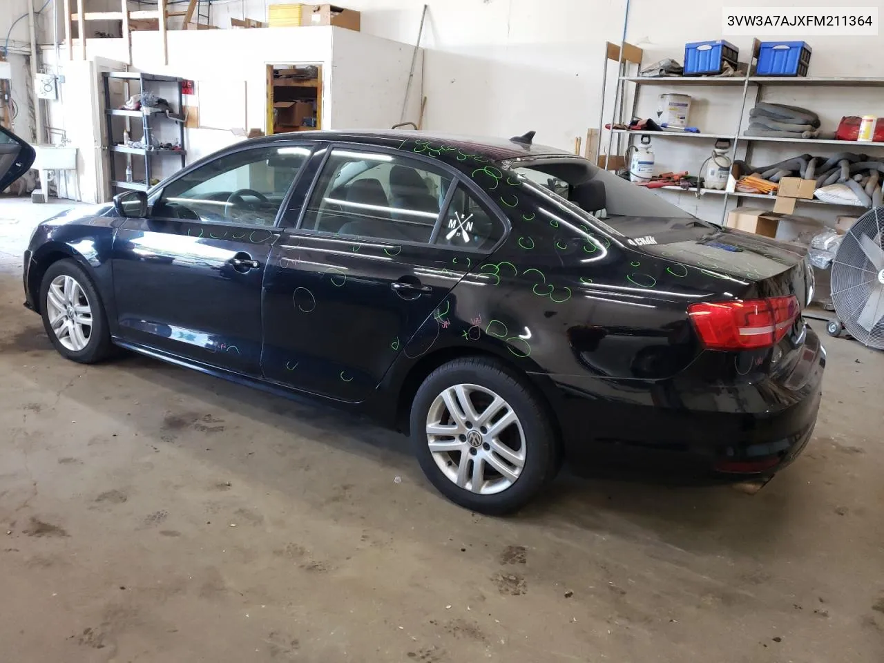 3VW3A7AJXFM211364 2015 Volkswagen Jetta Tdi