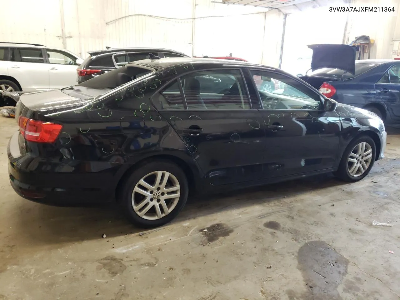 3VW3A7AJXFM211364 2015 Volkswagen Jetta Tdi