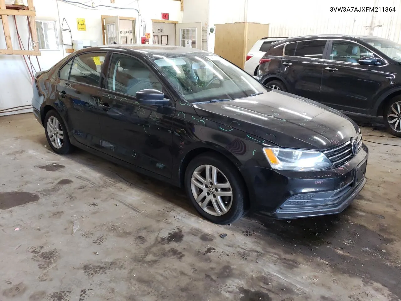 3VW3A7AJXFM211364 2015 Volkswagen Jetta Tdi