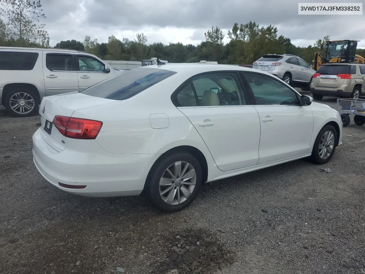 2015 Volkswagen Jetta Se VIN: 3VWD17AJ3FM338252 Lot: 72533364