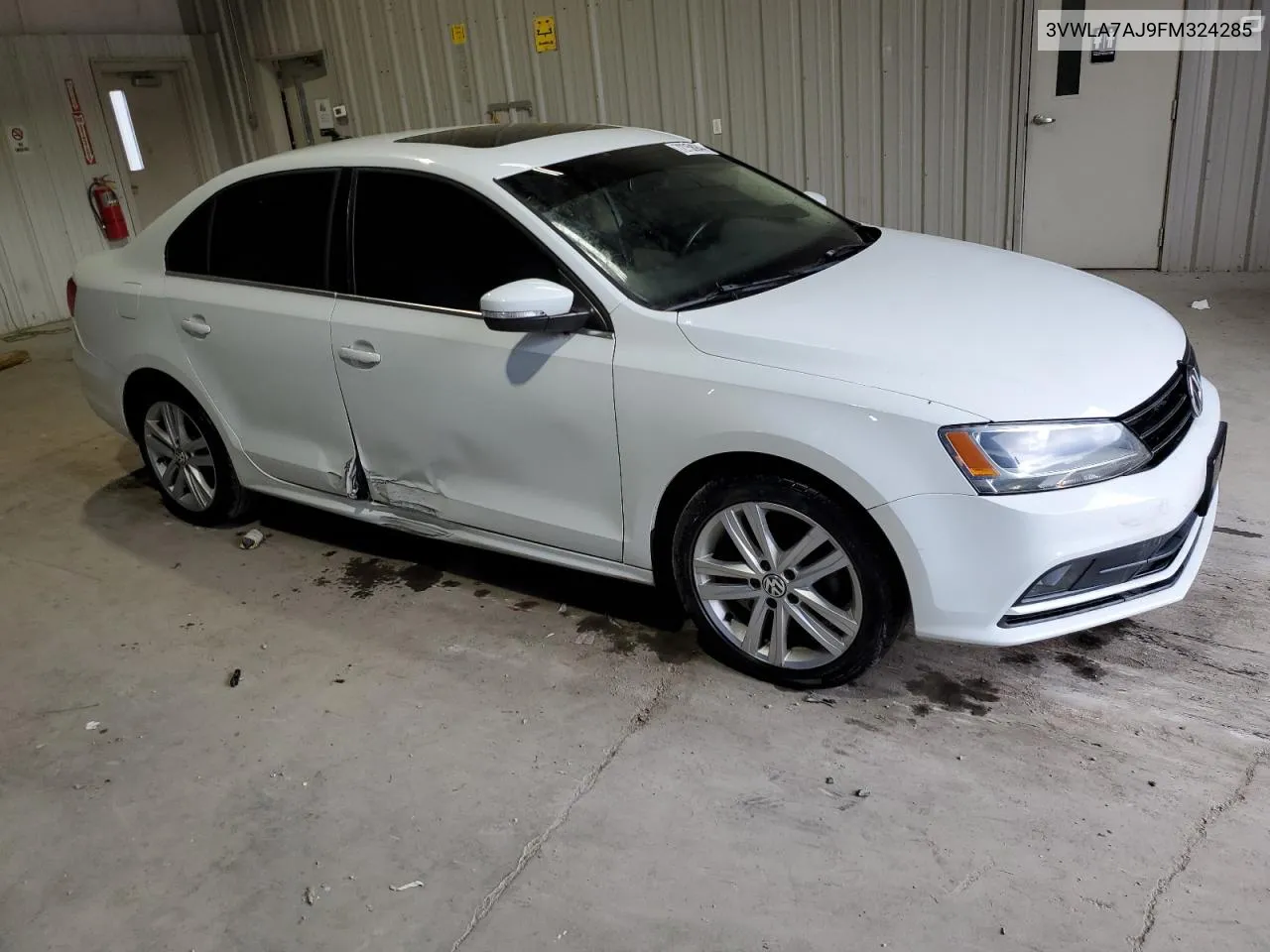 3VWLA7AJ9FM324285 2015 Volkswagen Jetta Tdi