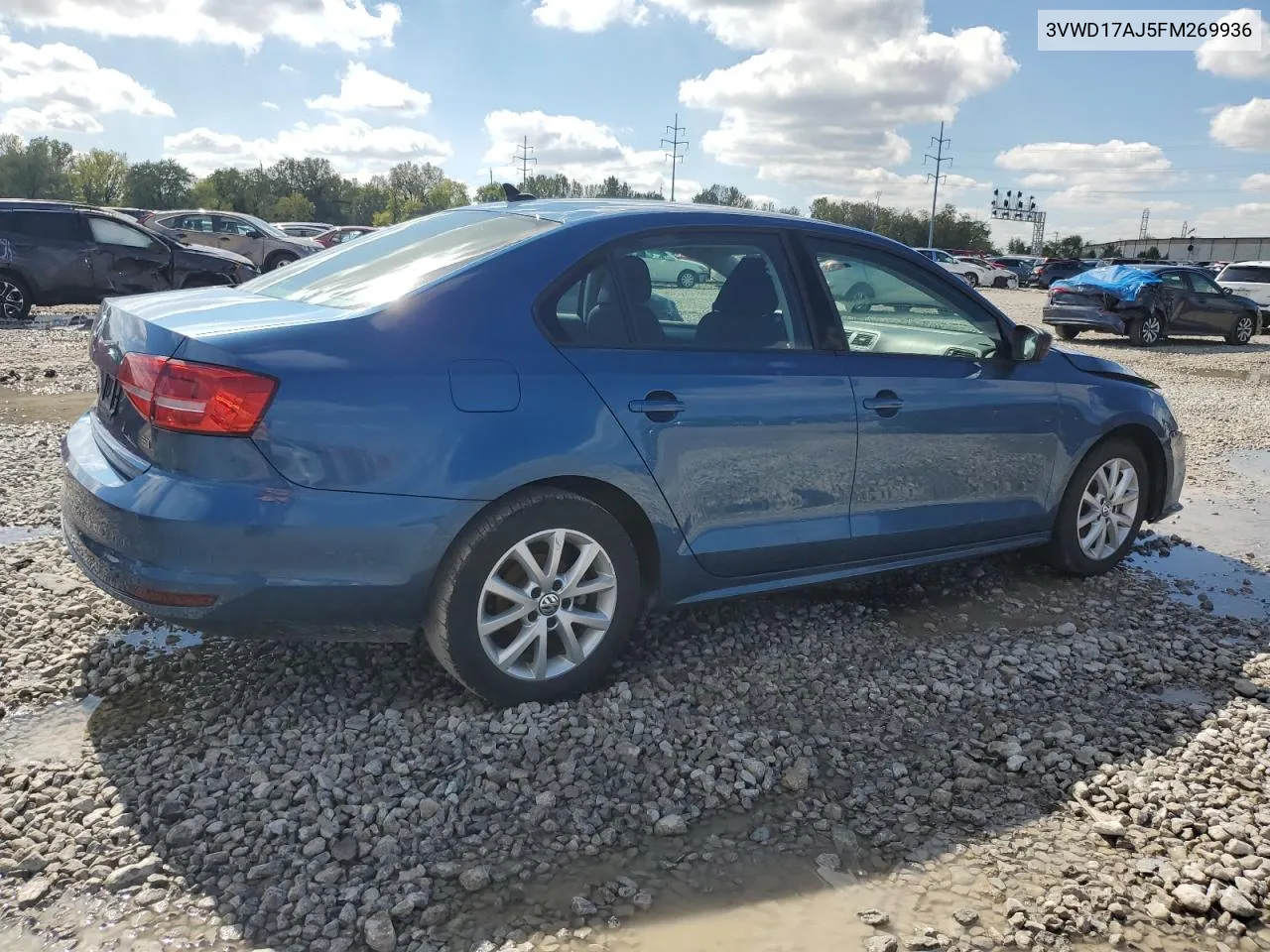 2015 Volkswagen Jetta Se VIN: 3VWD17AJ5FM269936 Lot: 73165974