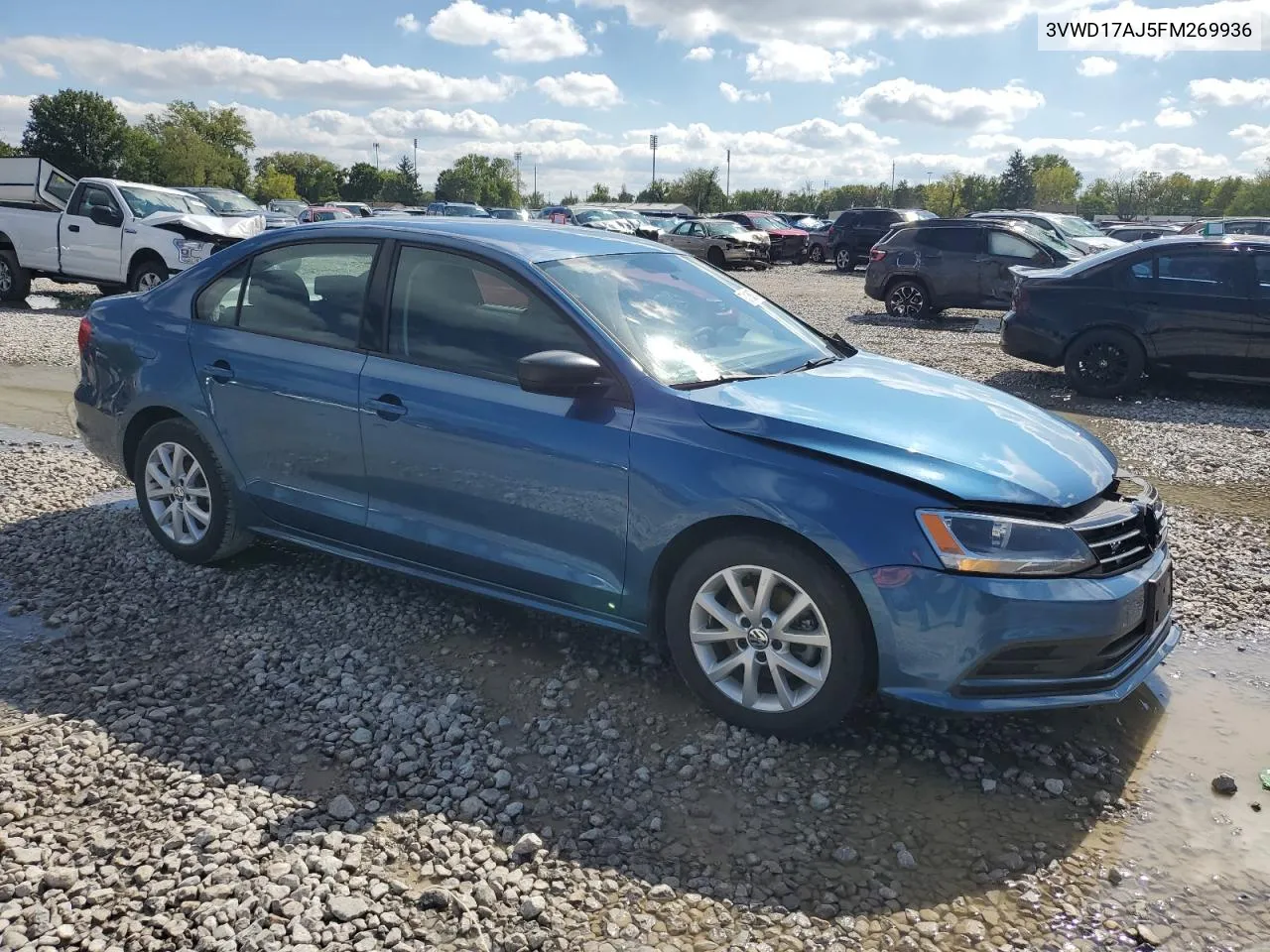 2015 Volkswagen Jetta Se VIN: 3VWD17AJ5FM269936 Lot: 73165974