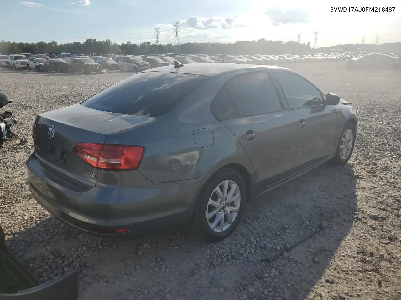 3VWD17AJ0FM218487 2015 Volkswagen Jetta Se