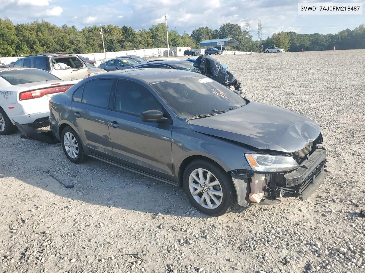 3VWD17AJ0FM218487 2015 Volkswagen Jetta Se