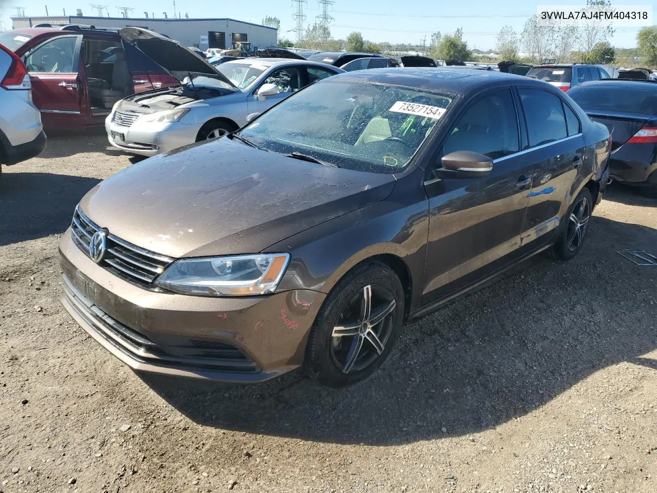 2015 Volkswagen Jetta Tdi VIN: 3VWLA7AJ4FM404318 Lot: 73527154