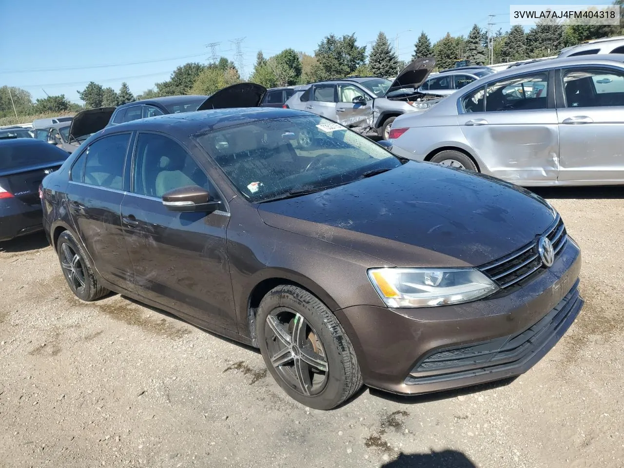 2015 Volkswagen Jetta Tdi VIN: 3VWLA7AJ4FM404318 Lot: 73527154