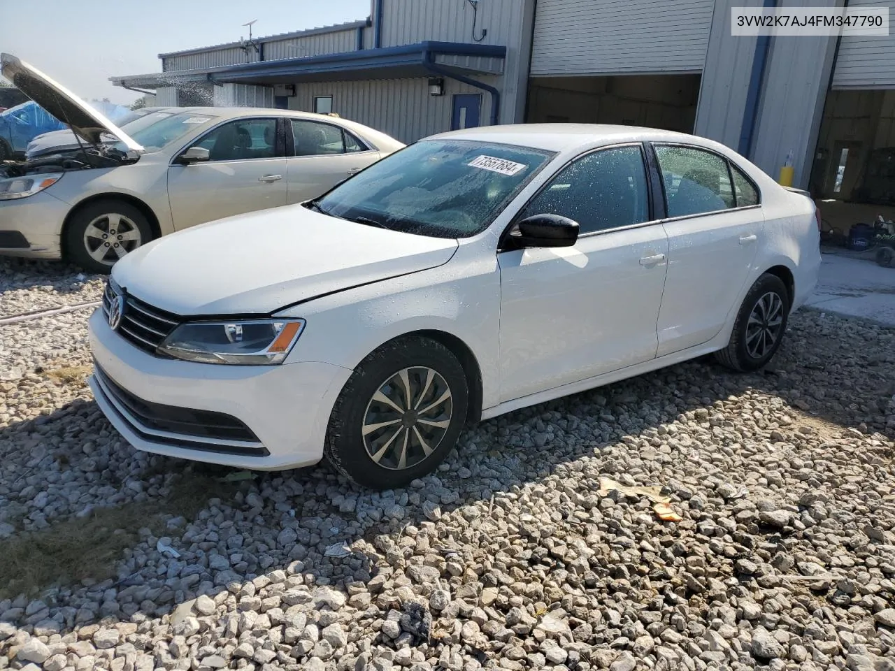 2015 Volkswagen Jetta Base VIN: 3VW2K7AJ4FM347790 Lot: 73557684