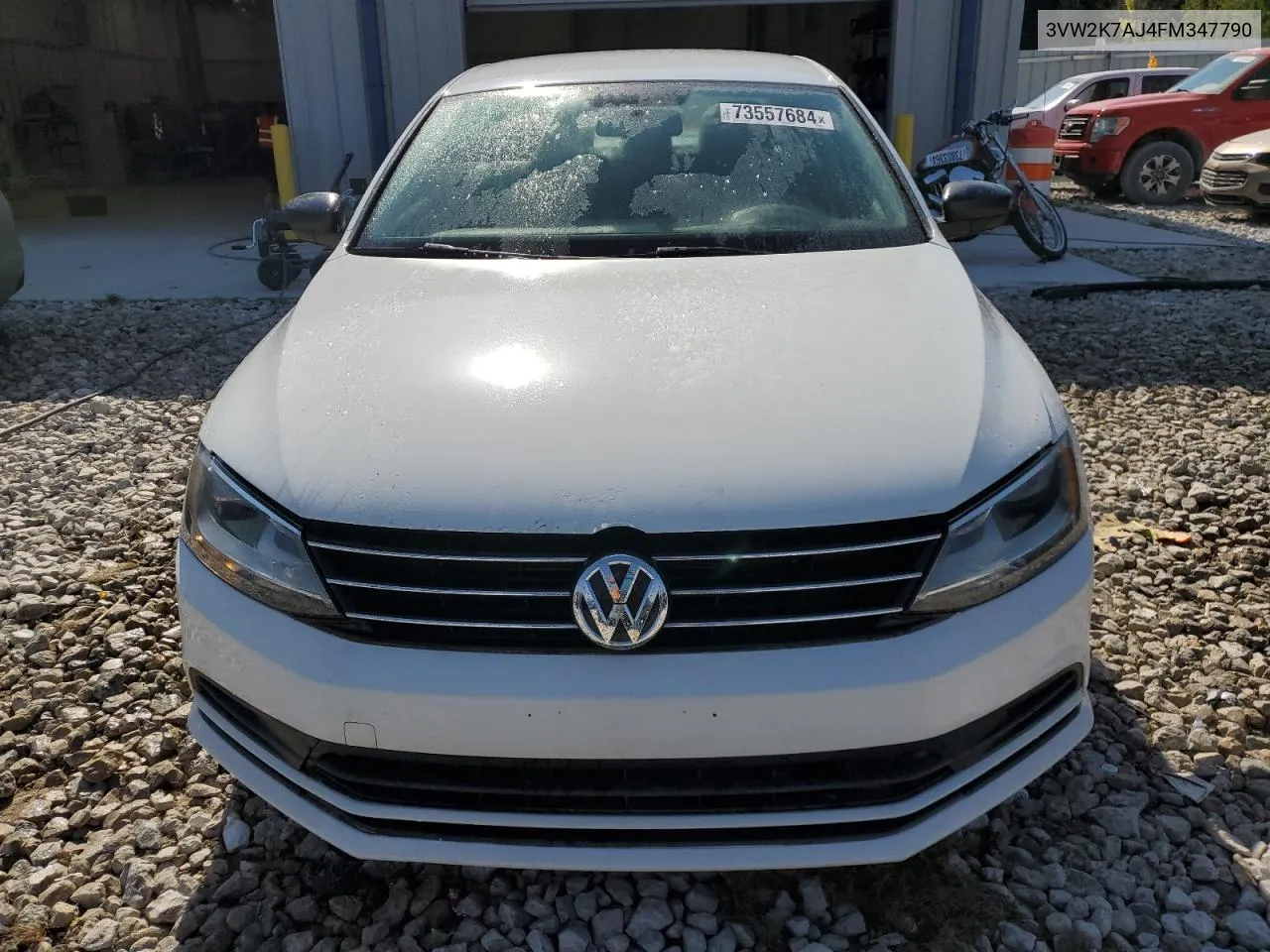 2015 Volkswagen Jetta Base VIN: 3VW2K7AJ4FM347790 Lot: 73557684