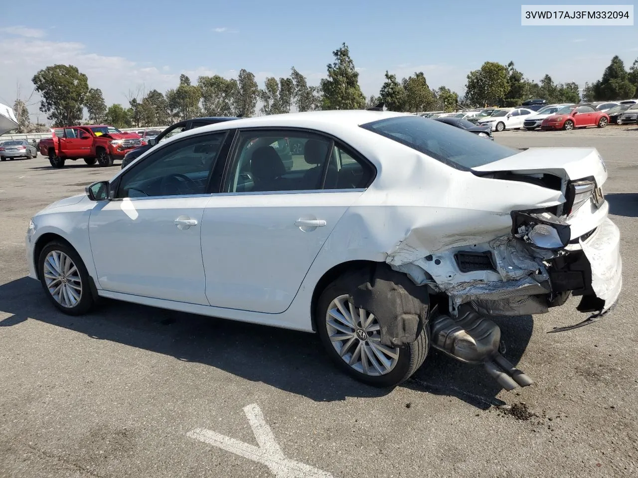 2015 Volkswagen Jetta Se VIN: 3VWD17AJ3FM332094 Lot: 73710584