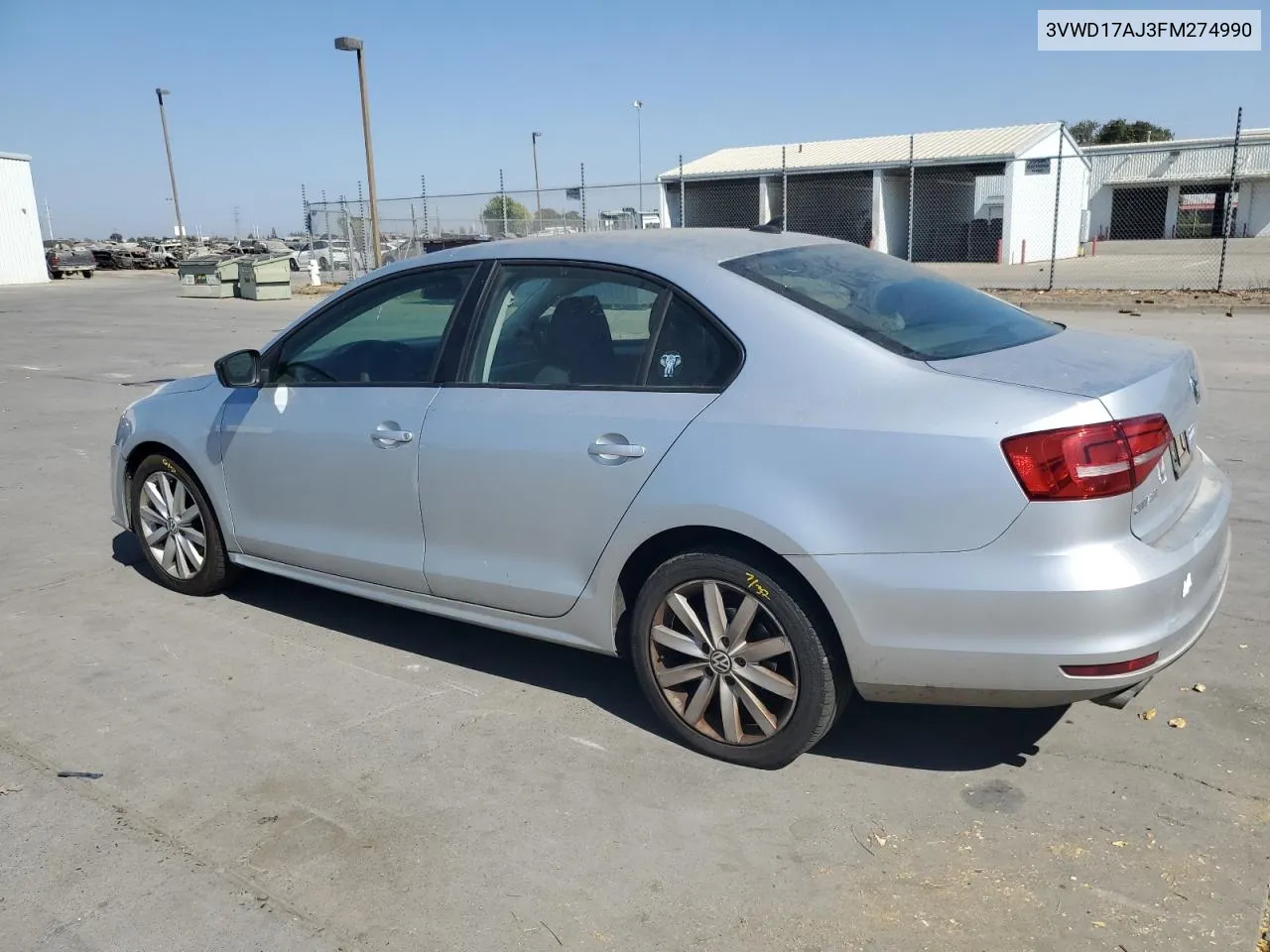 3VWD17AJ3FM274990 2015 Volkswagen Jetta Se