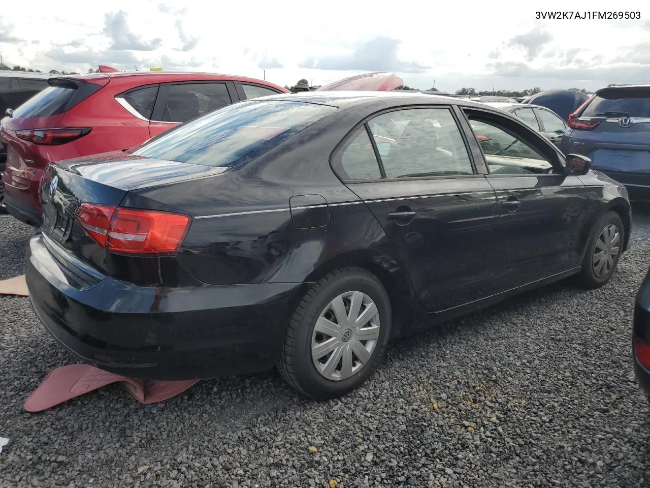 3VW2K7AJ1FM269503 2015 Volkswagen Jetta Base