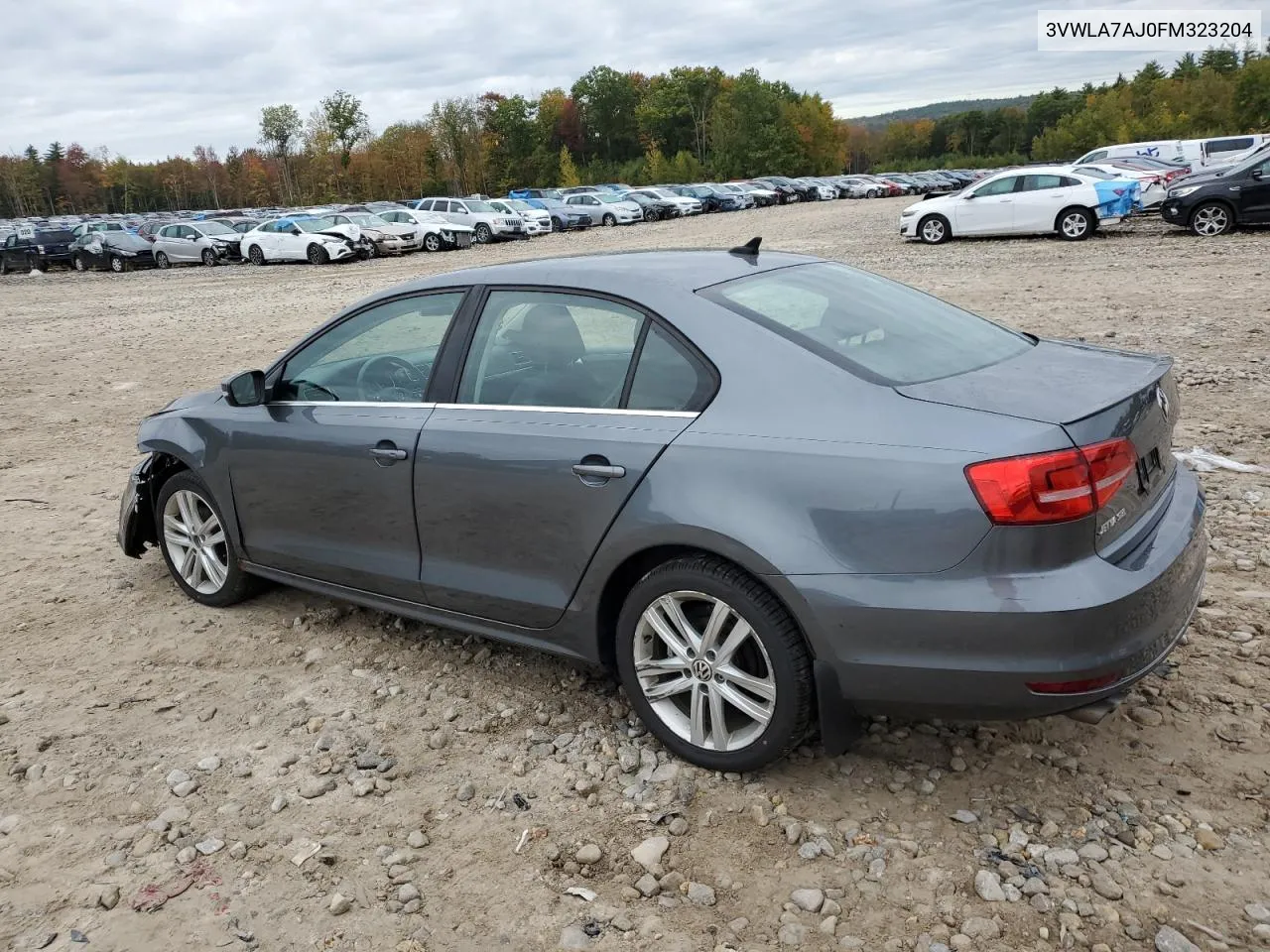 2015 Volkswagen Jetta Tdi VIN: 3VWLA7AJ0FM323204 Lot: 74476764